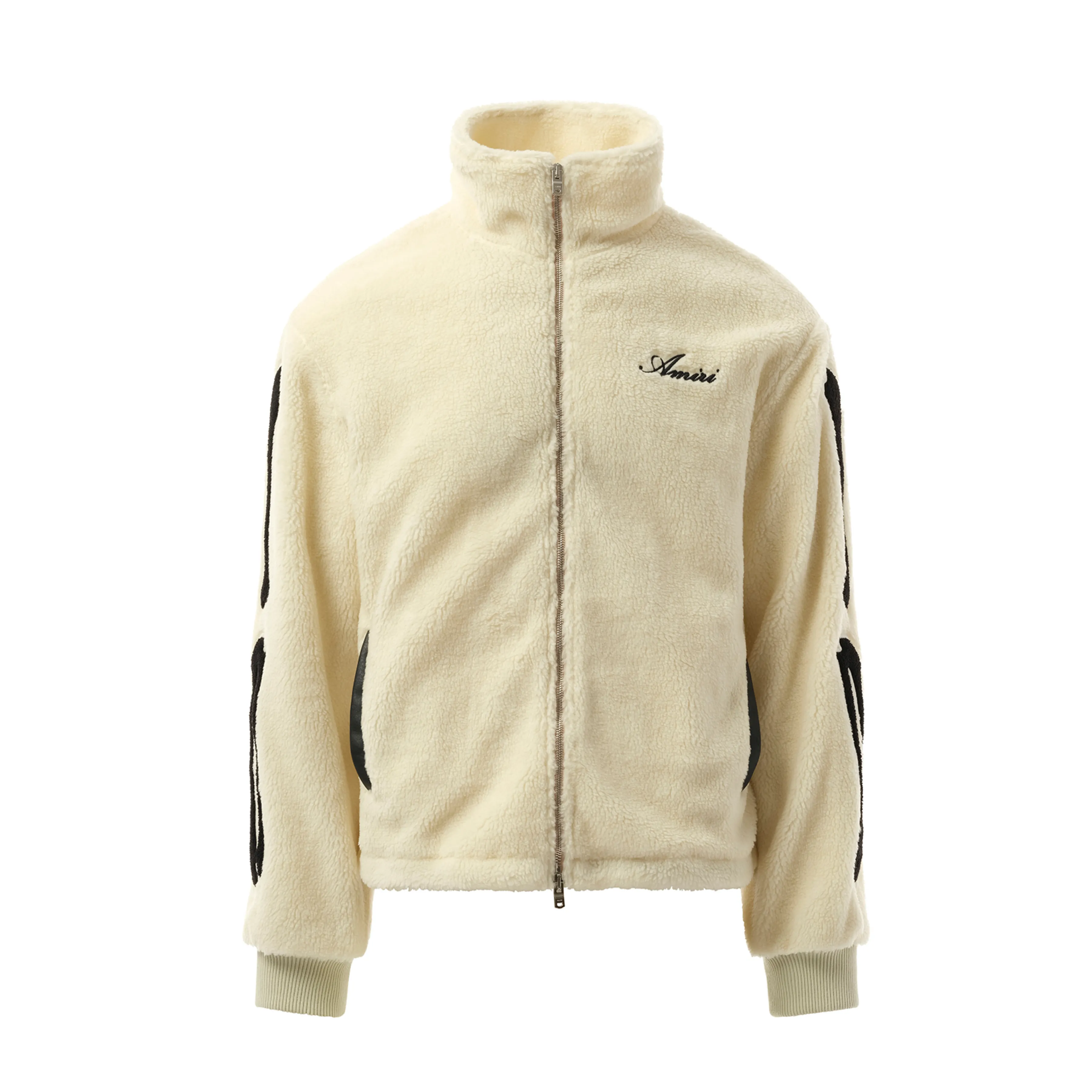 Bones Fleece Jacket in Alabaster sold by MARAIS product image thumbnail 2