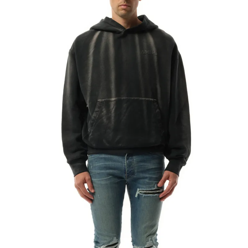 Vintage Amiri Oversized Hoodie in Black sold by MARAIS
