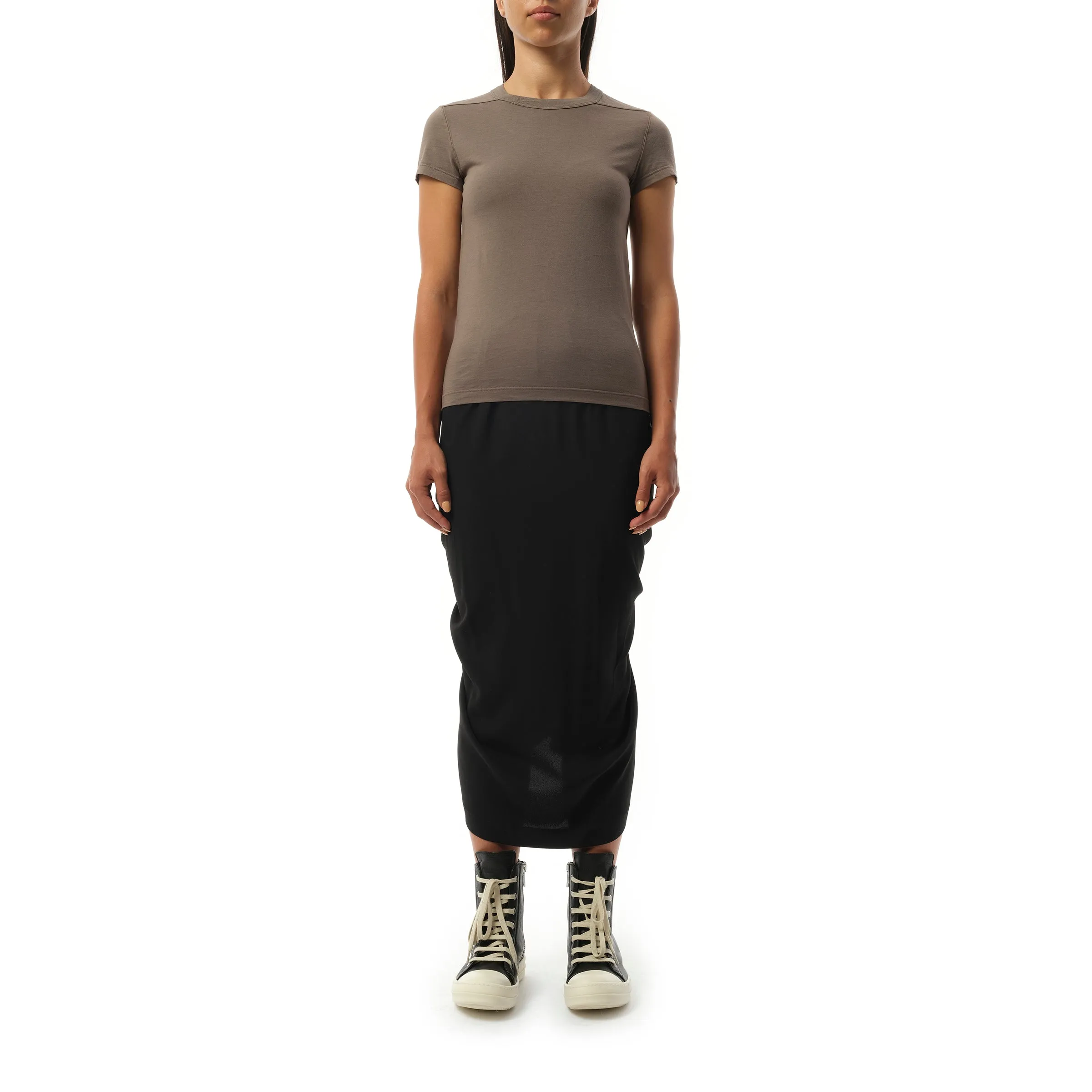 Cropped Level T-Shirt in Dust sold by MARAIS product image thumbnail 4