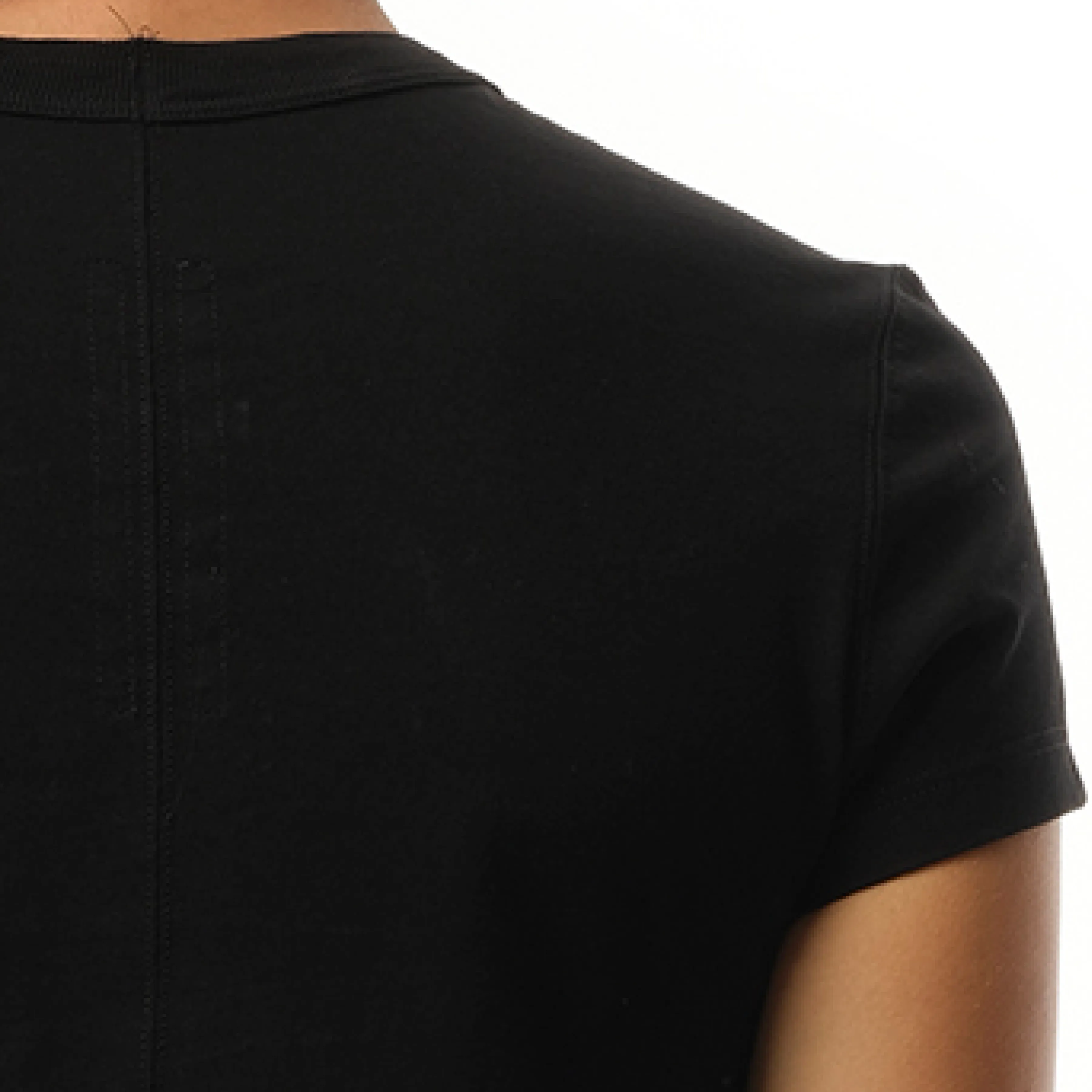 Cropped Level T-Shirt in Black sold by MARAIS product image thumbnail 3