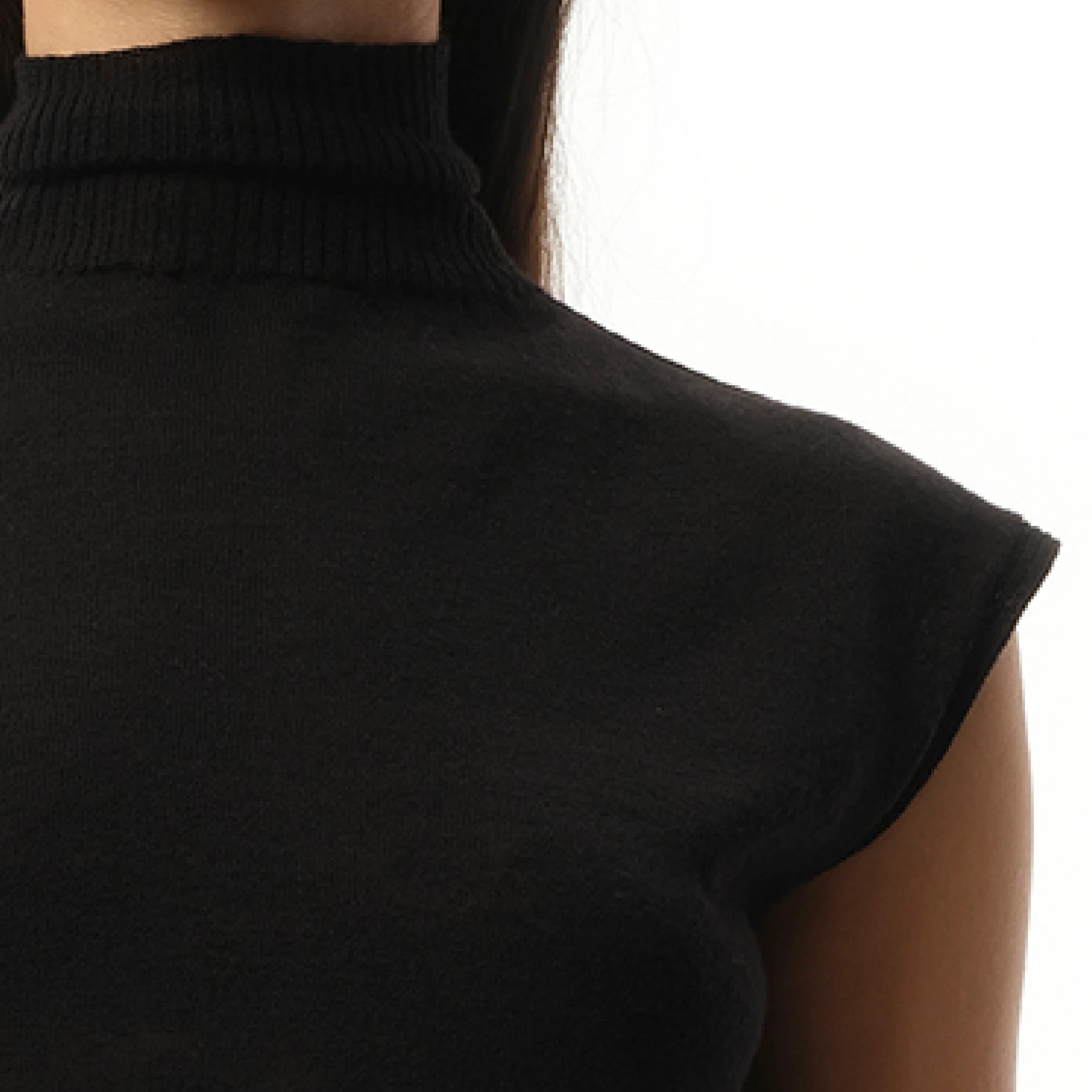 Sleeveless Turtle in Black sold by MARAIS product image thumbnail 3