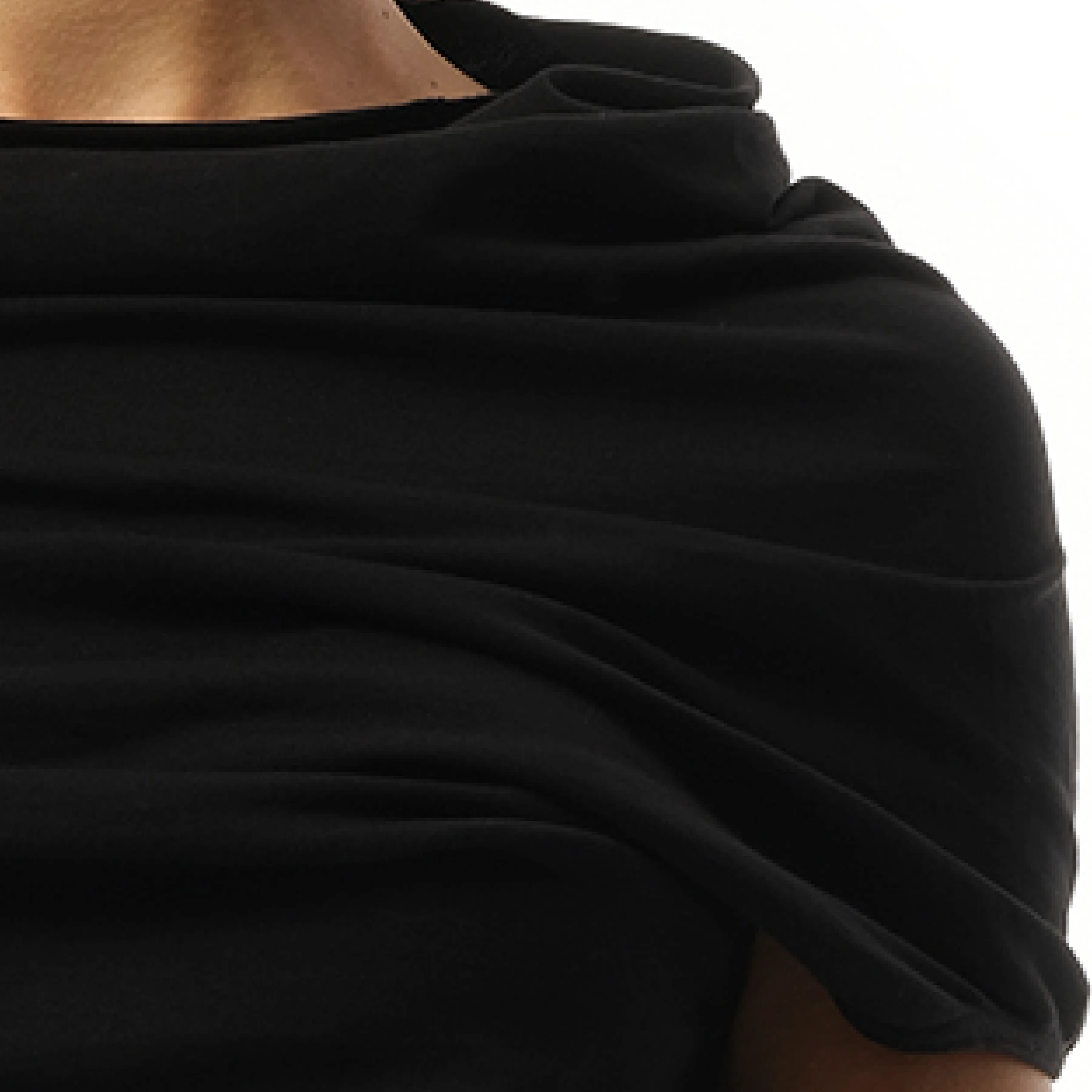 Jersey Shroud Top in Black sold by MARAIS product image thumbnail 3