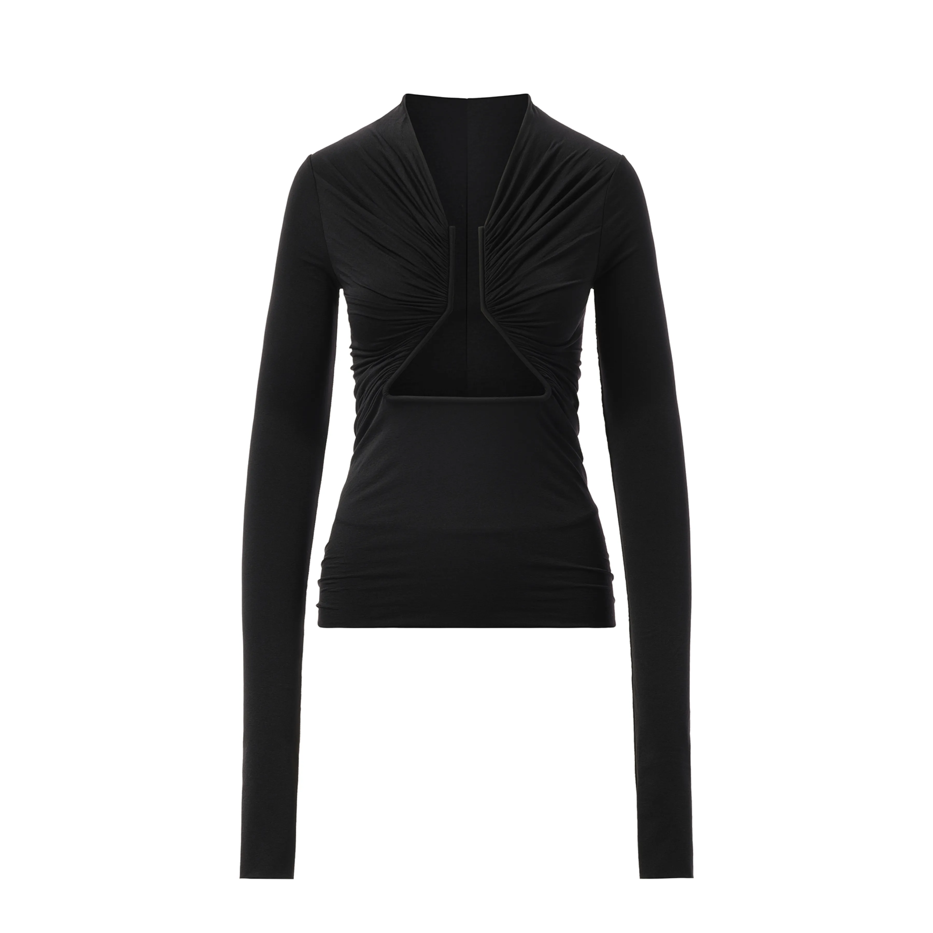 Jersey Long Sleeve Prong in Black sold by MARAIS product image thumbnail 2