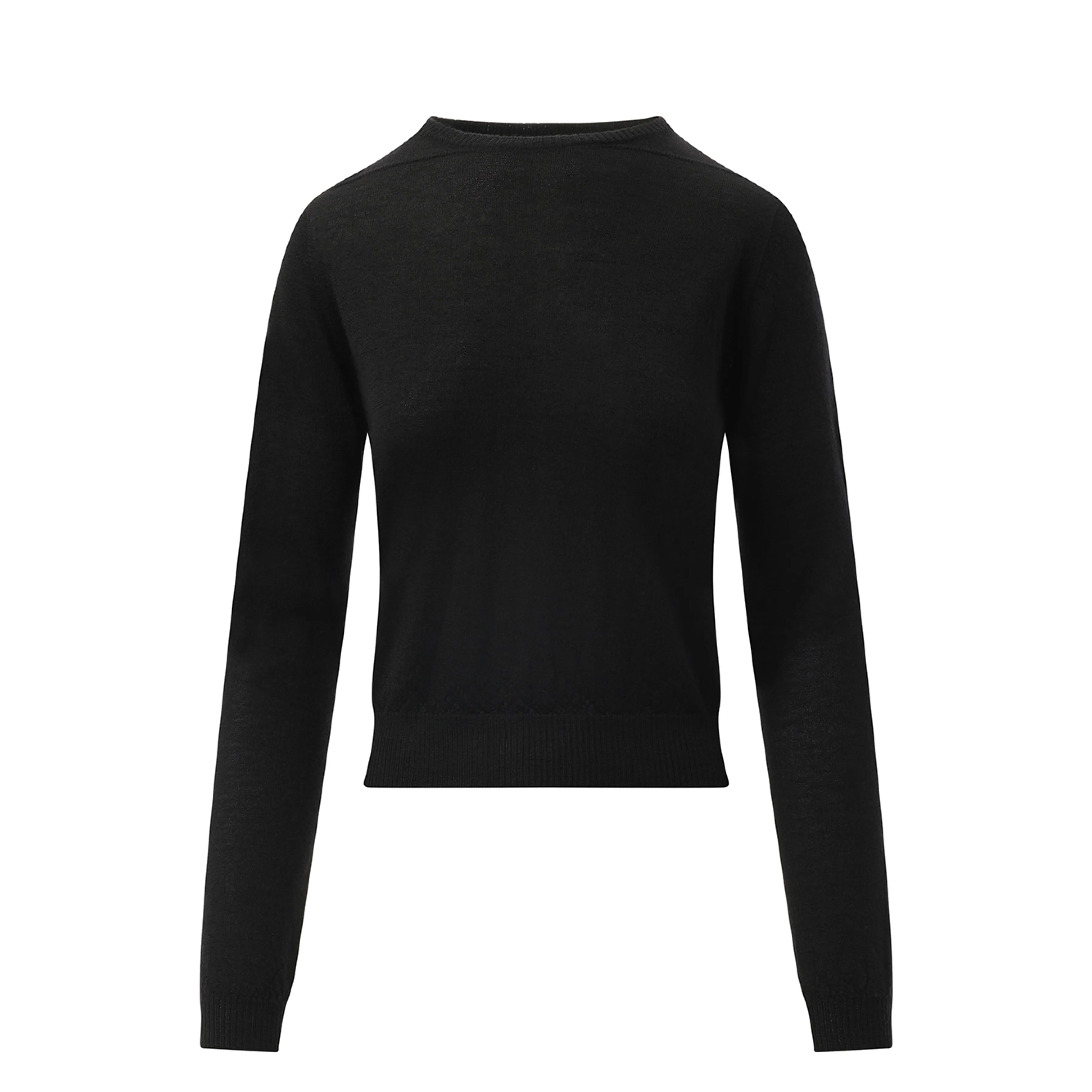 Cashmere Biker Level Sweater in Black sold by MARAIS product image thumbnail 2