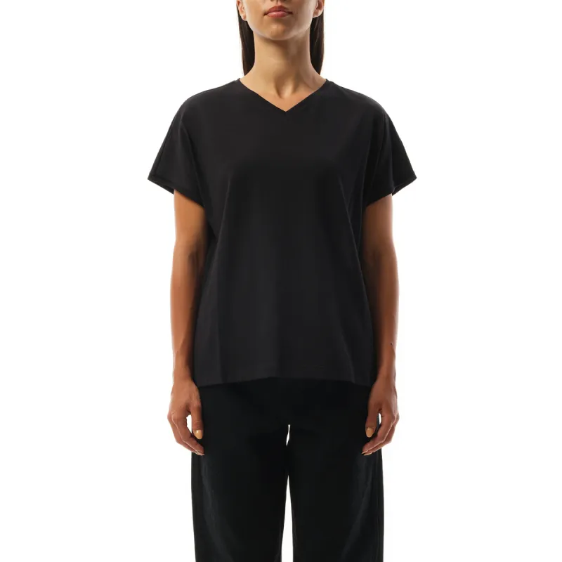 Devra Top in Black sold by MARAIS