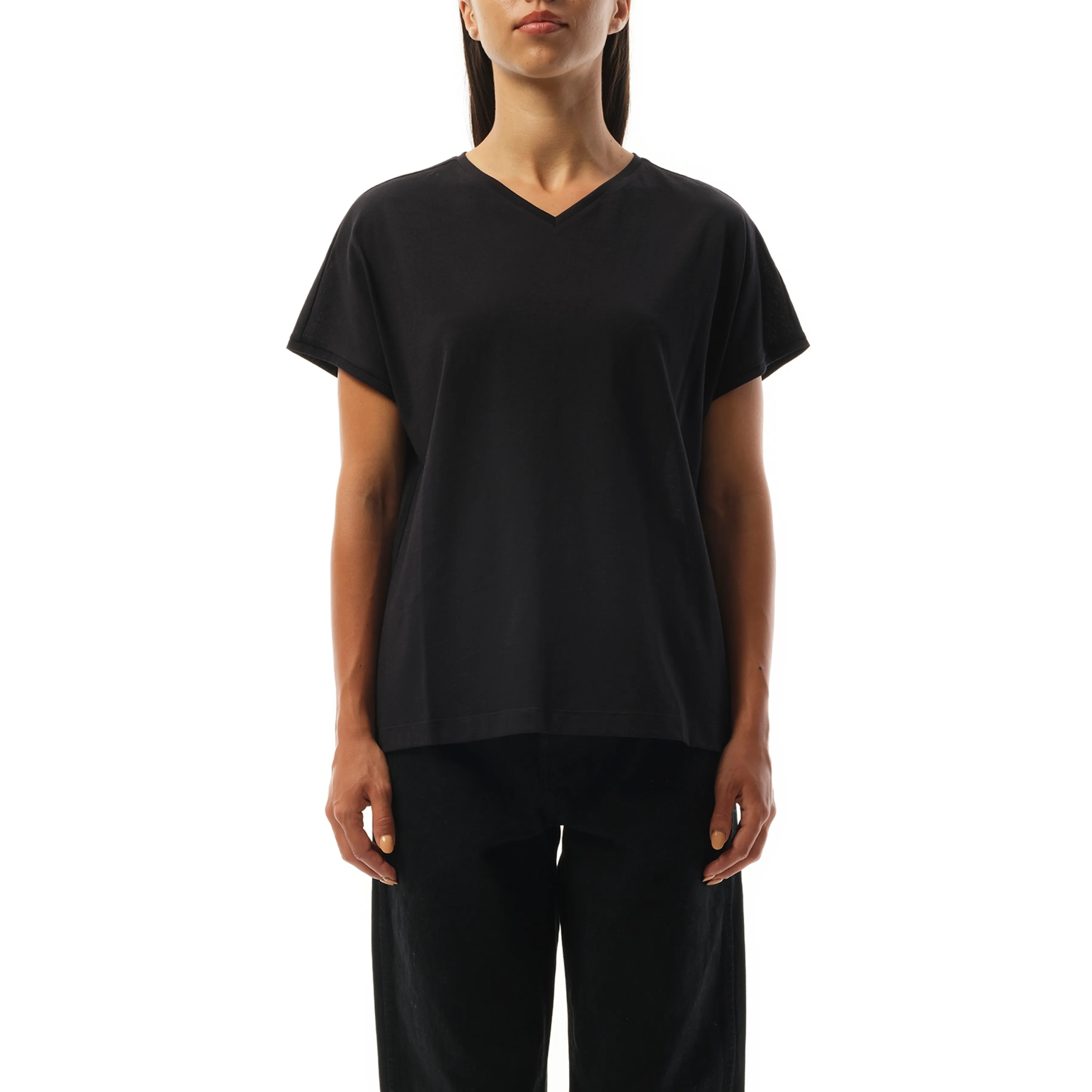 Devra Top in Black sold by MARAIS