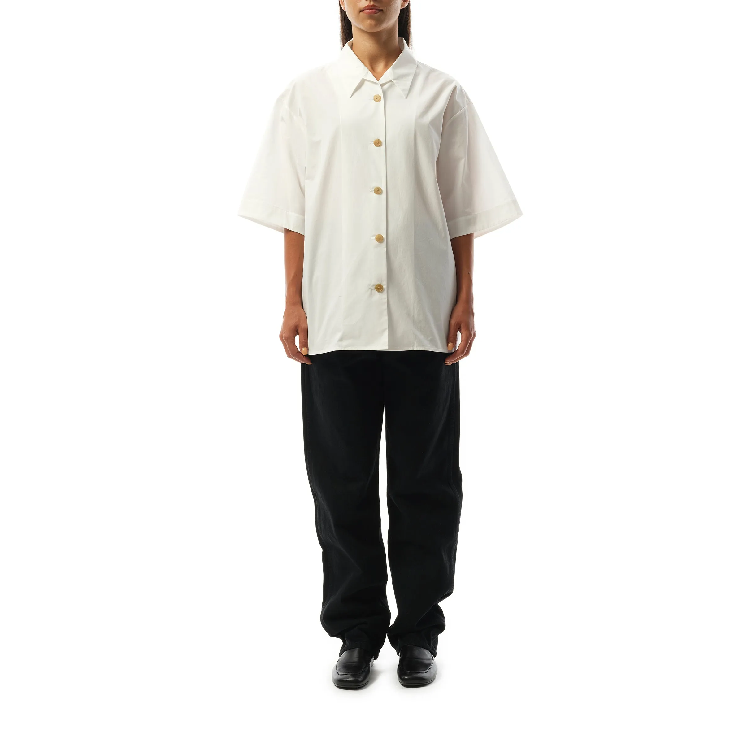Owen Top in White sold by MARAIS product image thumbnail 4