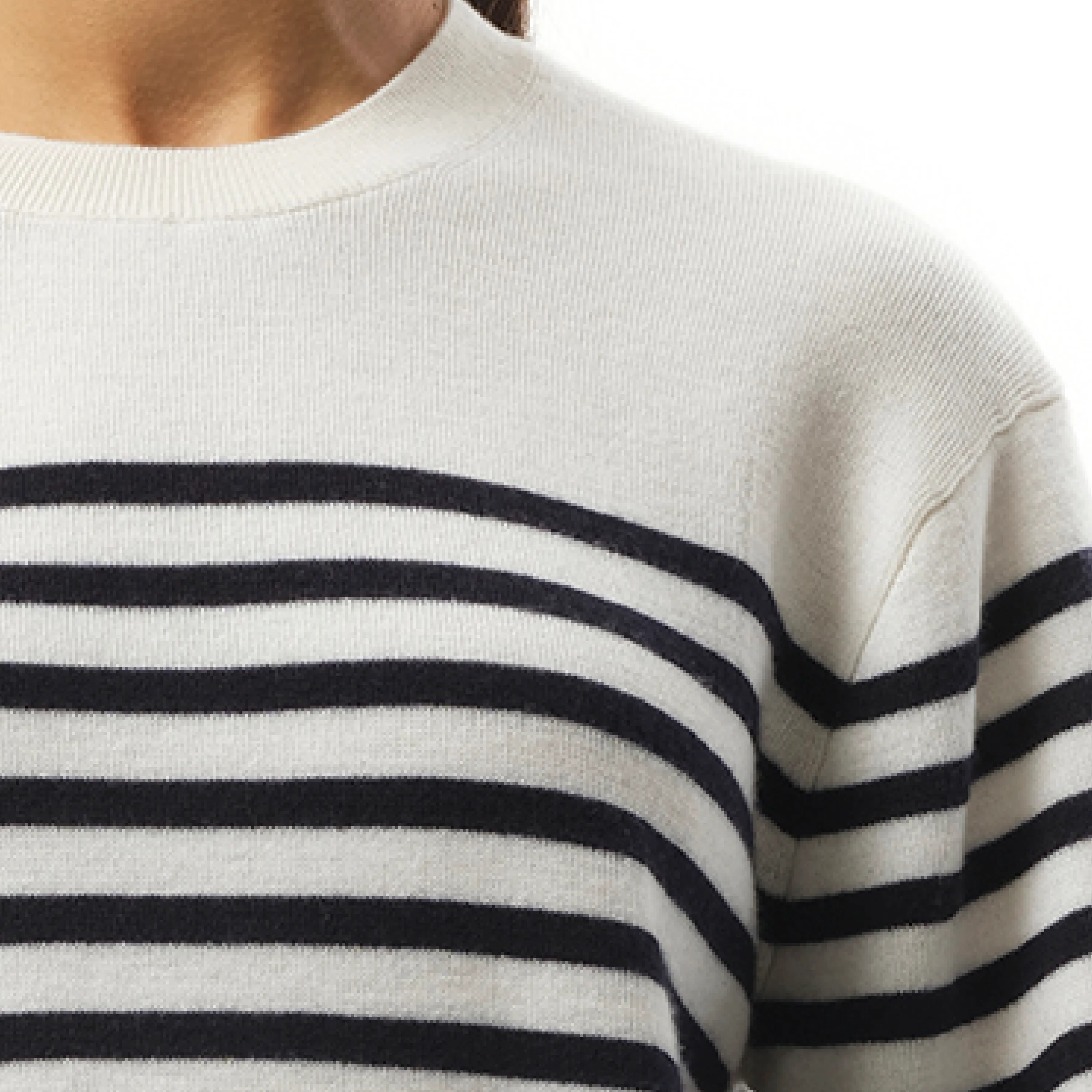 Viola Sweater in Glaze/Midnight Navy sold by MARAIS product image thumbnail 3