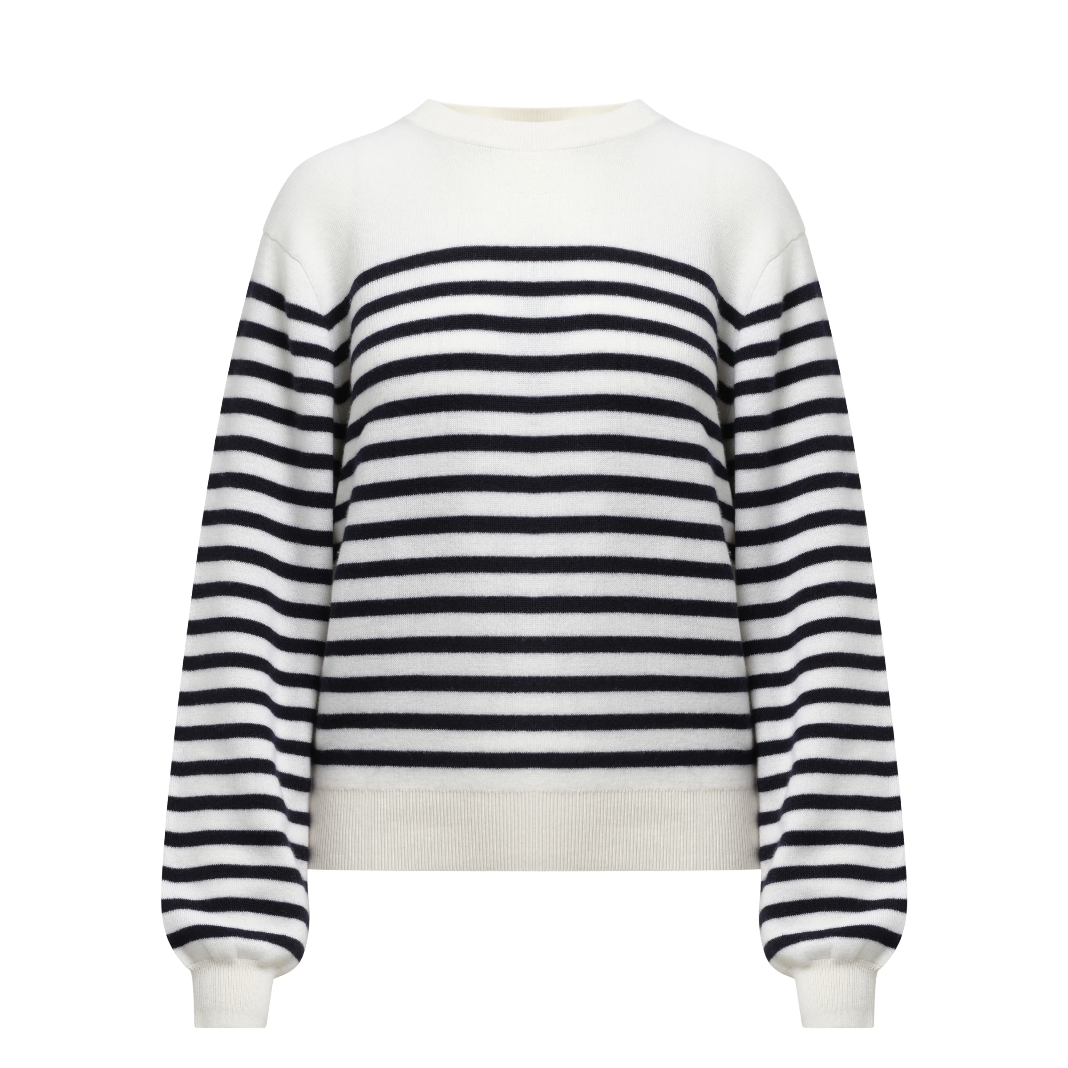 Viola Sweater in Glaze/Midnight Navy sold by MARAIS product image thumbnail 2