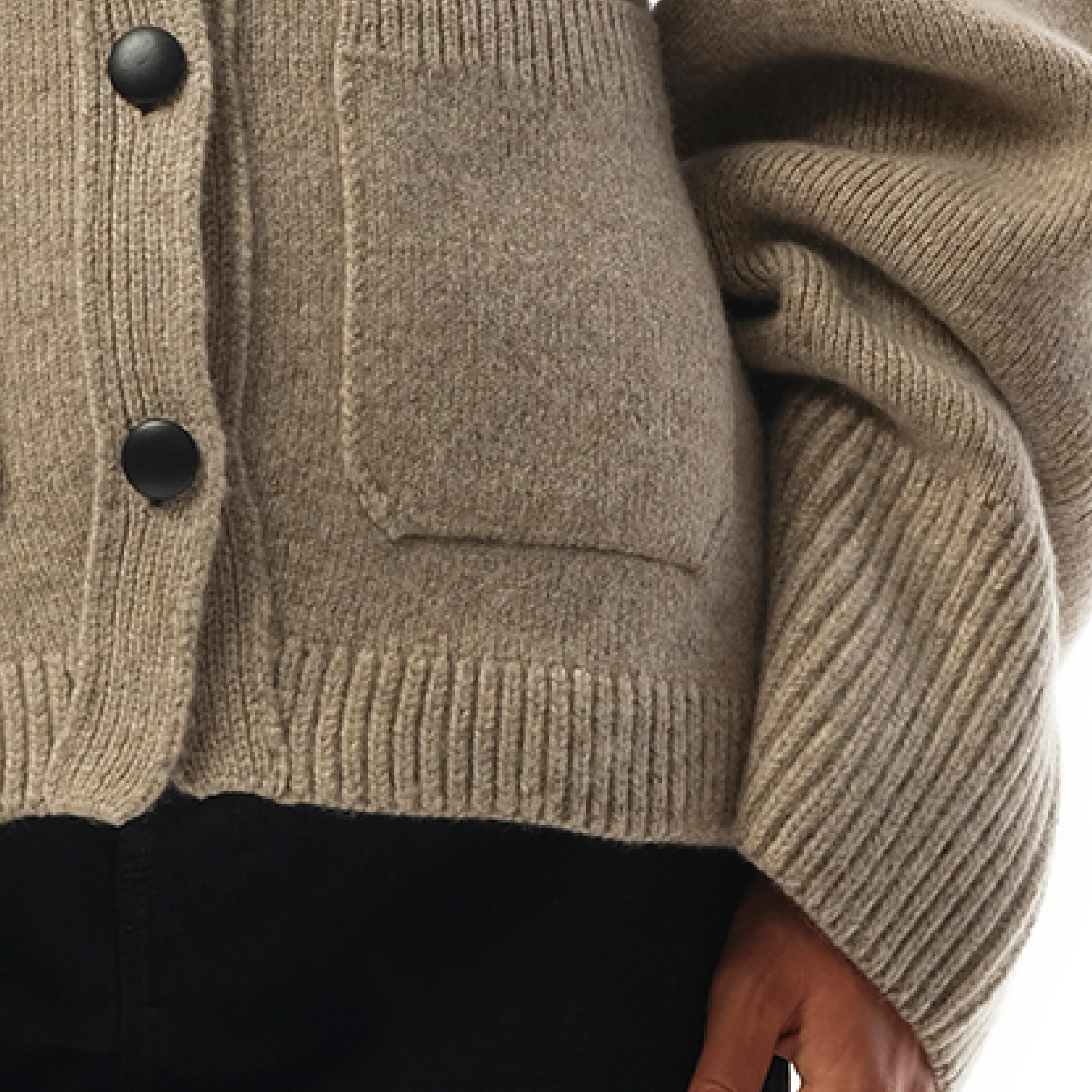 Scarlet Cardigan in Sepia sold by MARAIS product image thumbnail 3