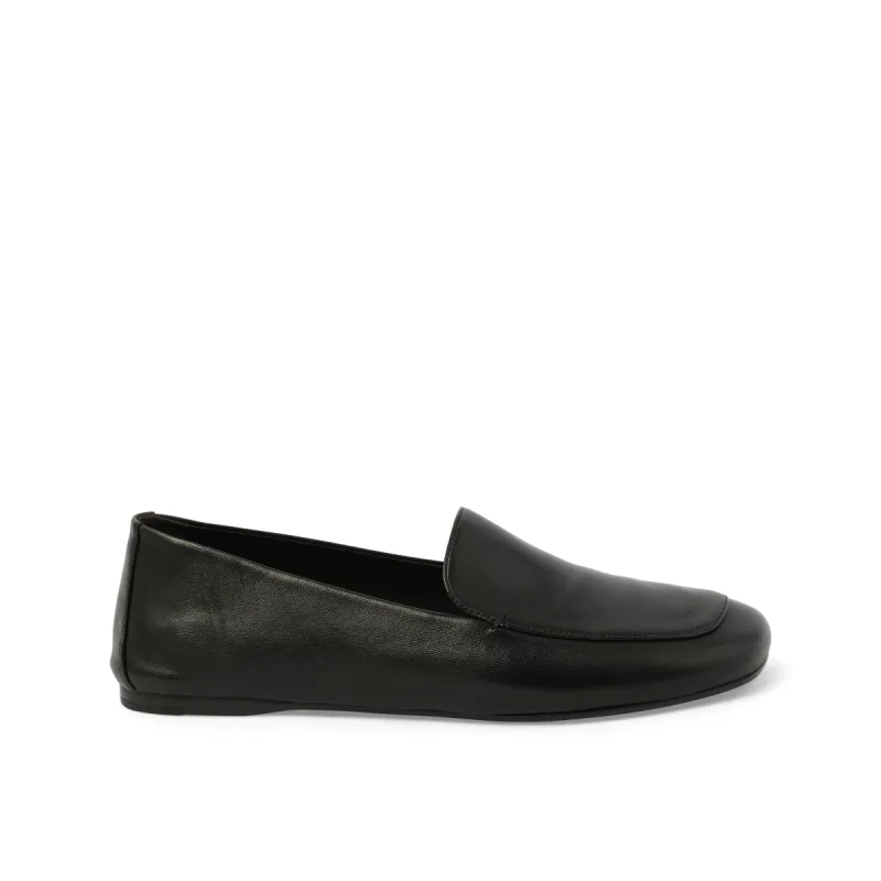 Monroe Loafer in Black made by KHAITE