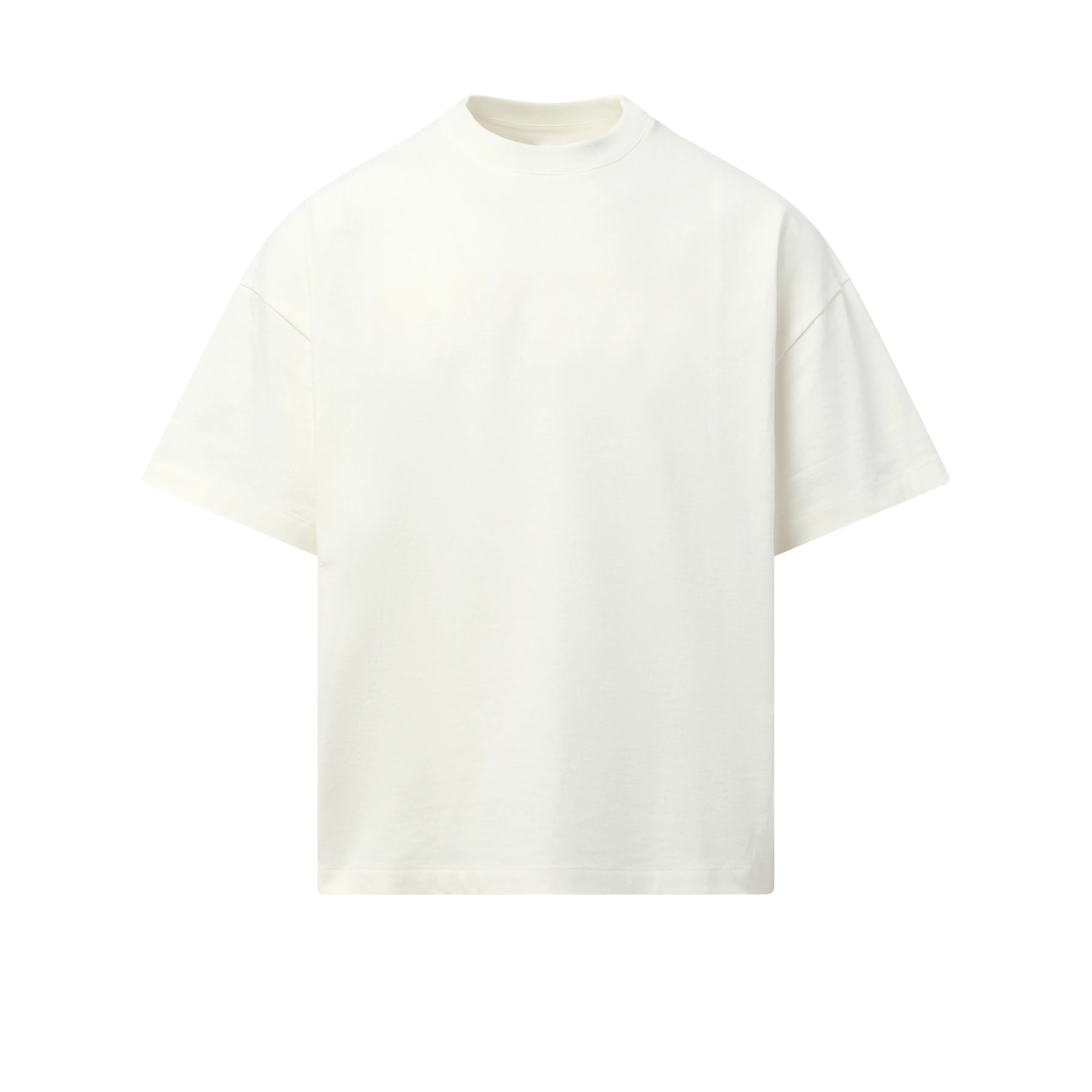 Tonal Jil Sander Logo T-Shirt in Porcelain sold by MARAIS product image thumbnail 2