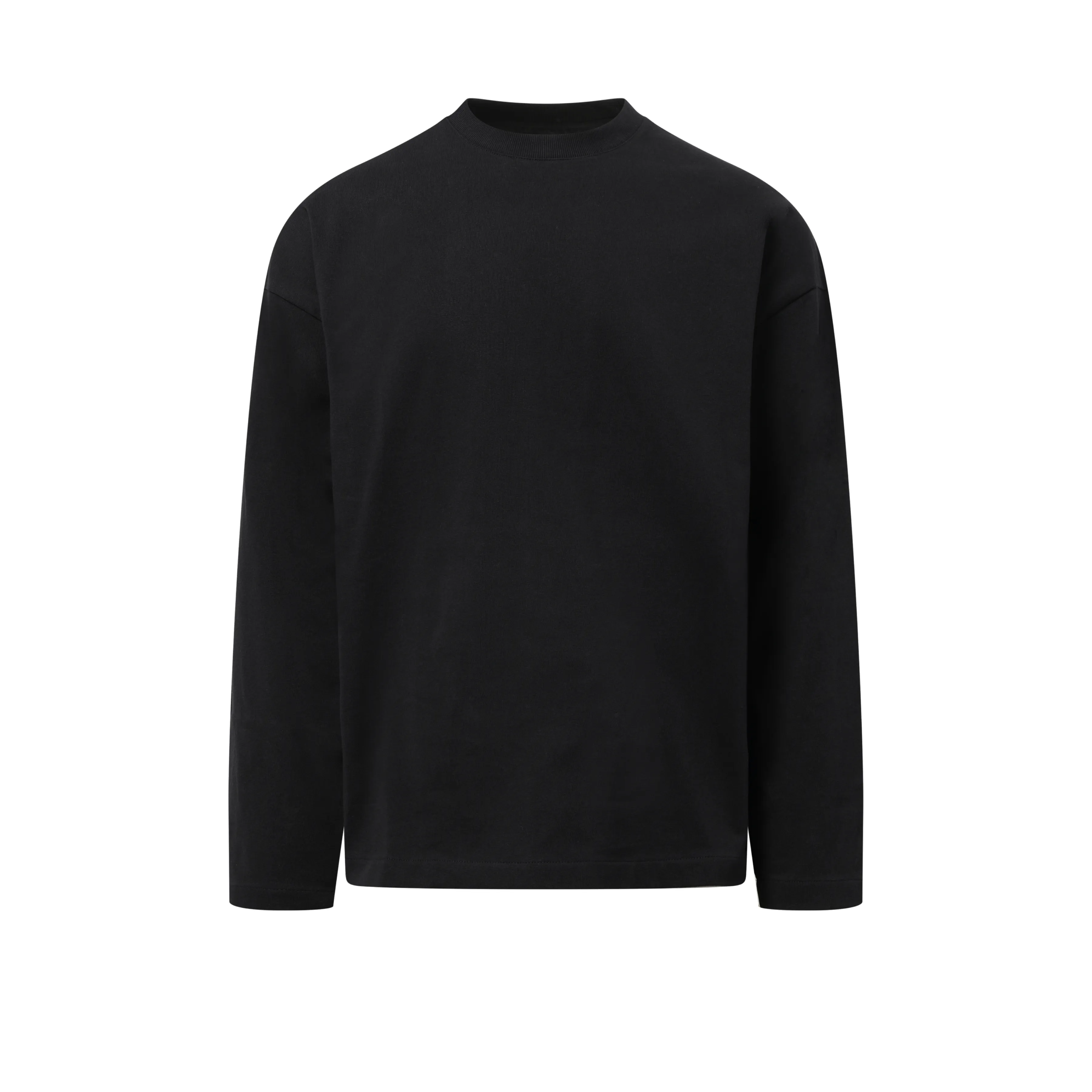 Long Sleeve Logo Flag T-Shirt in Black sold by MARAIS product image thumbnail 2