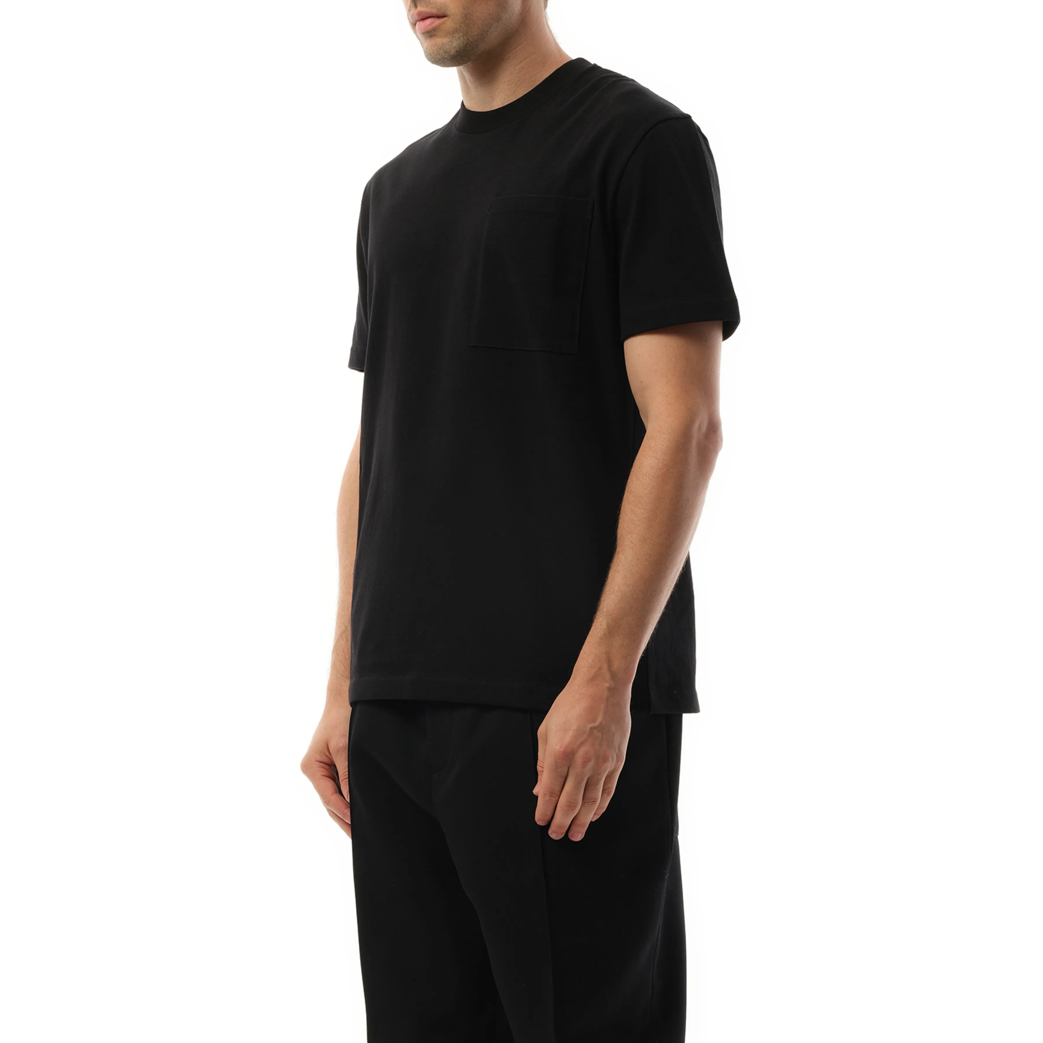 Logo Flag Pocket T-Shirt in Black sold by MARAIS product image thumbnail 5