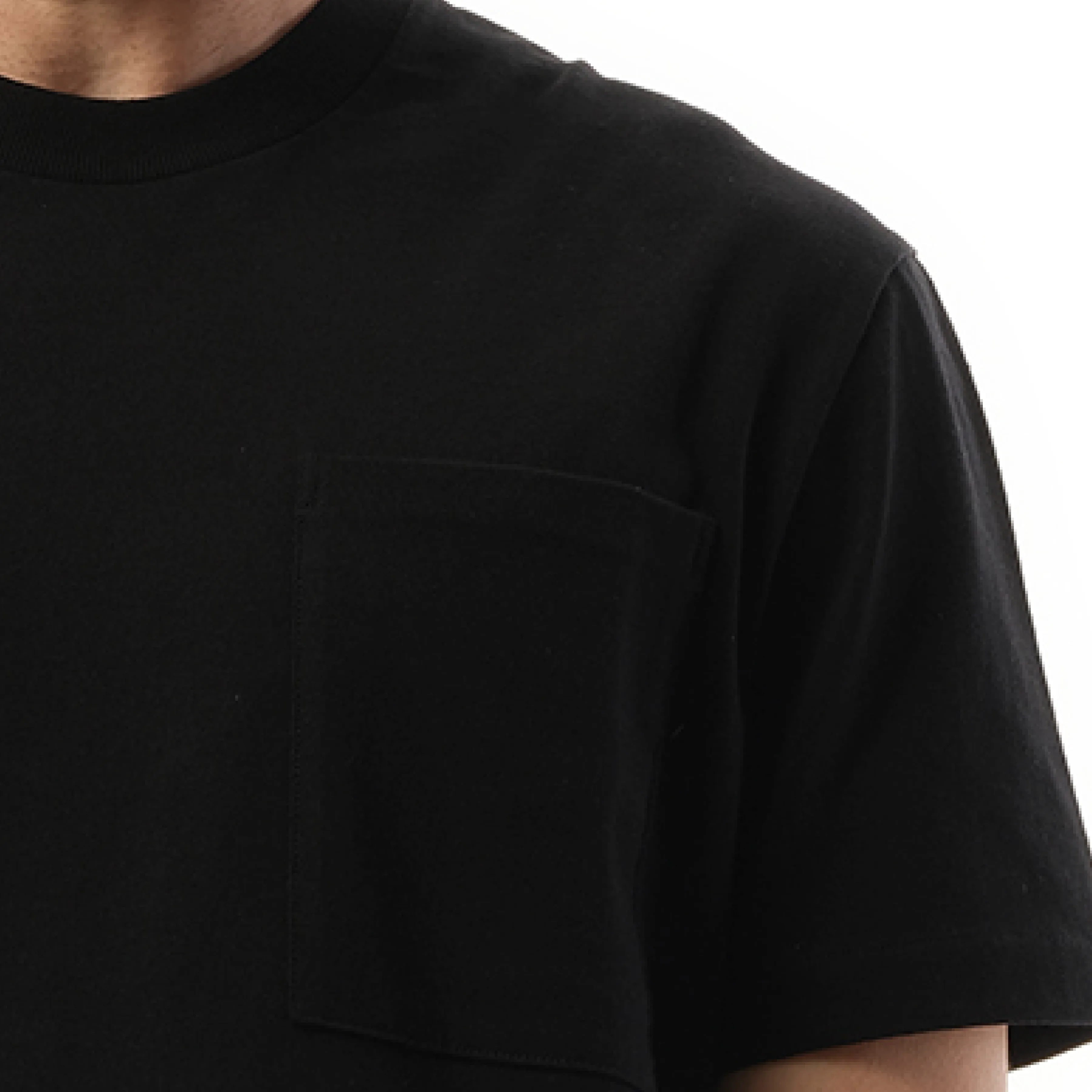 Logo Flag Pocket T-Shirt in Black sold by MARAIS product image thumbnail 3