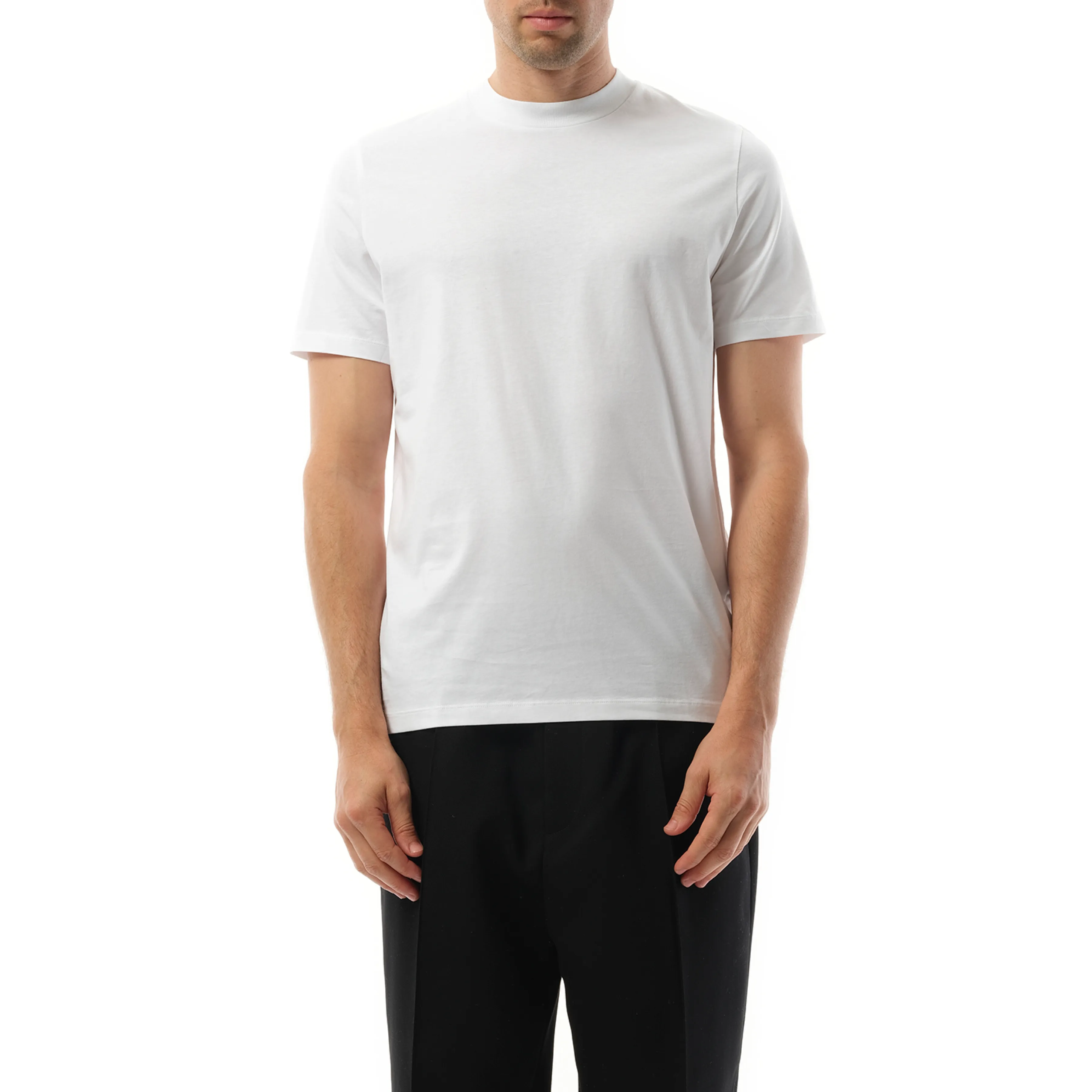 Basic T-Shirt in Optic White sold by MARAIS