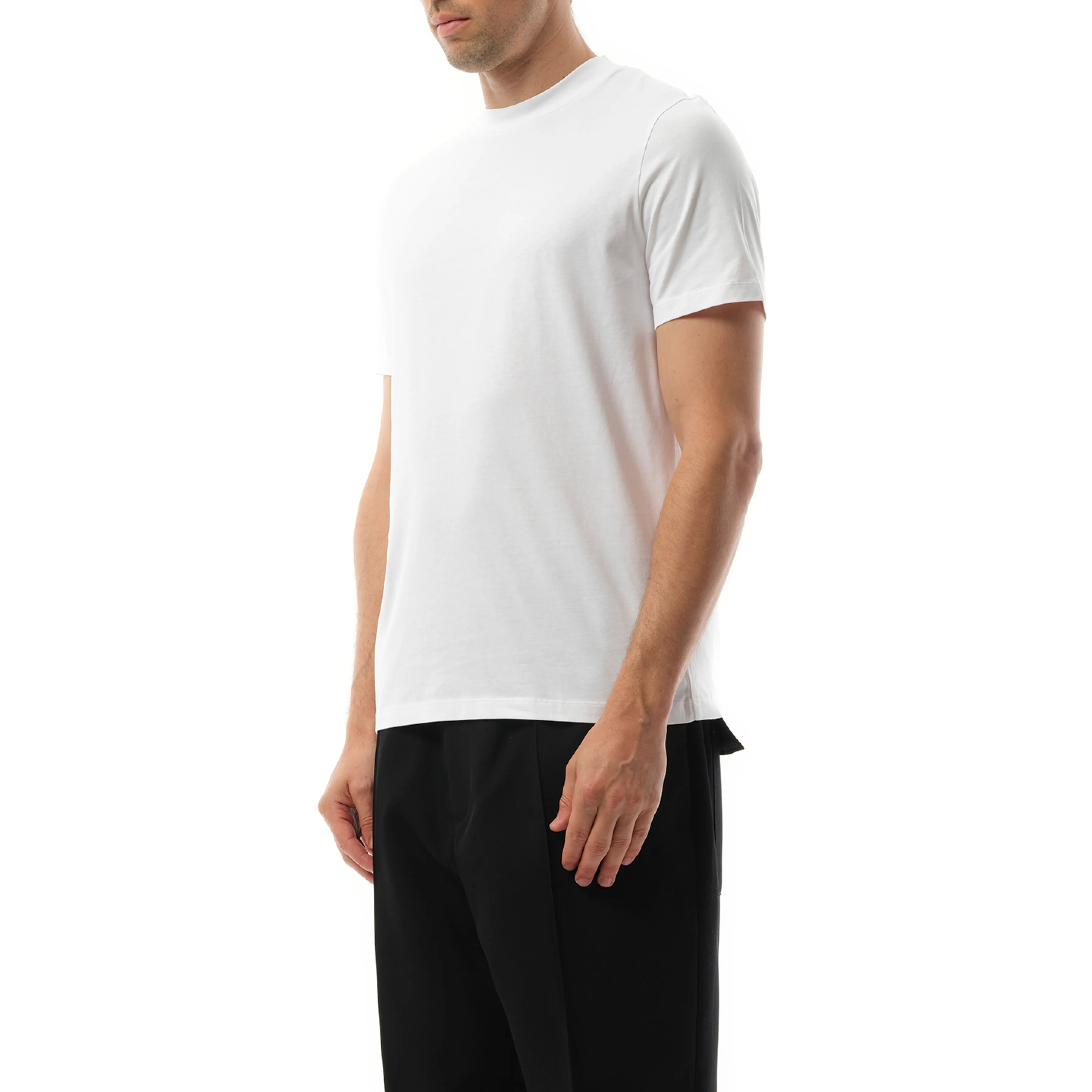 Basic T-Shirt in Optic White sold by MARAIS product image thumbnail 5