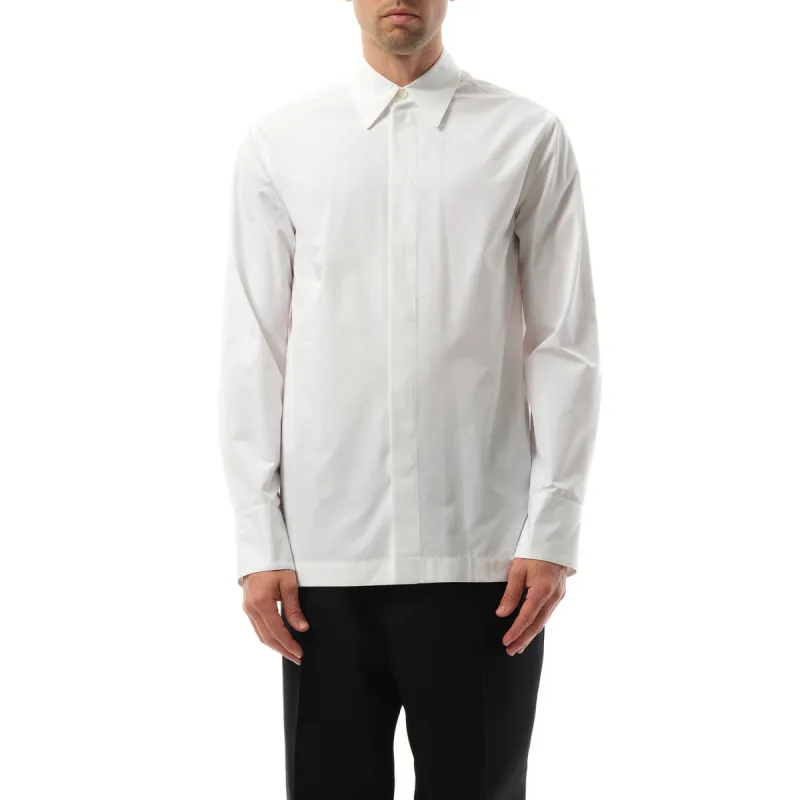 Regular Shirt 130 in Optic White sold by MARAIS
