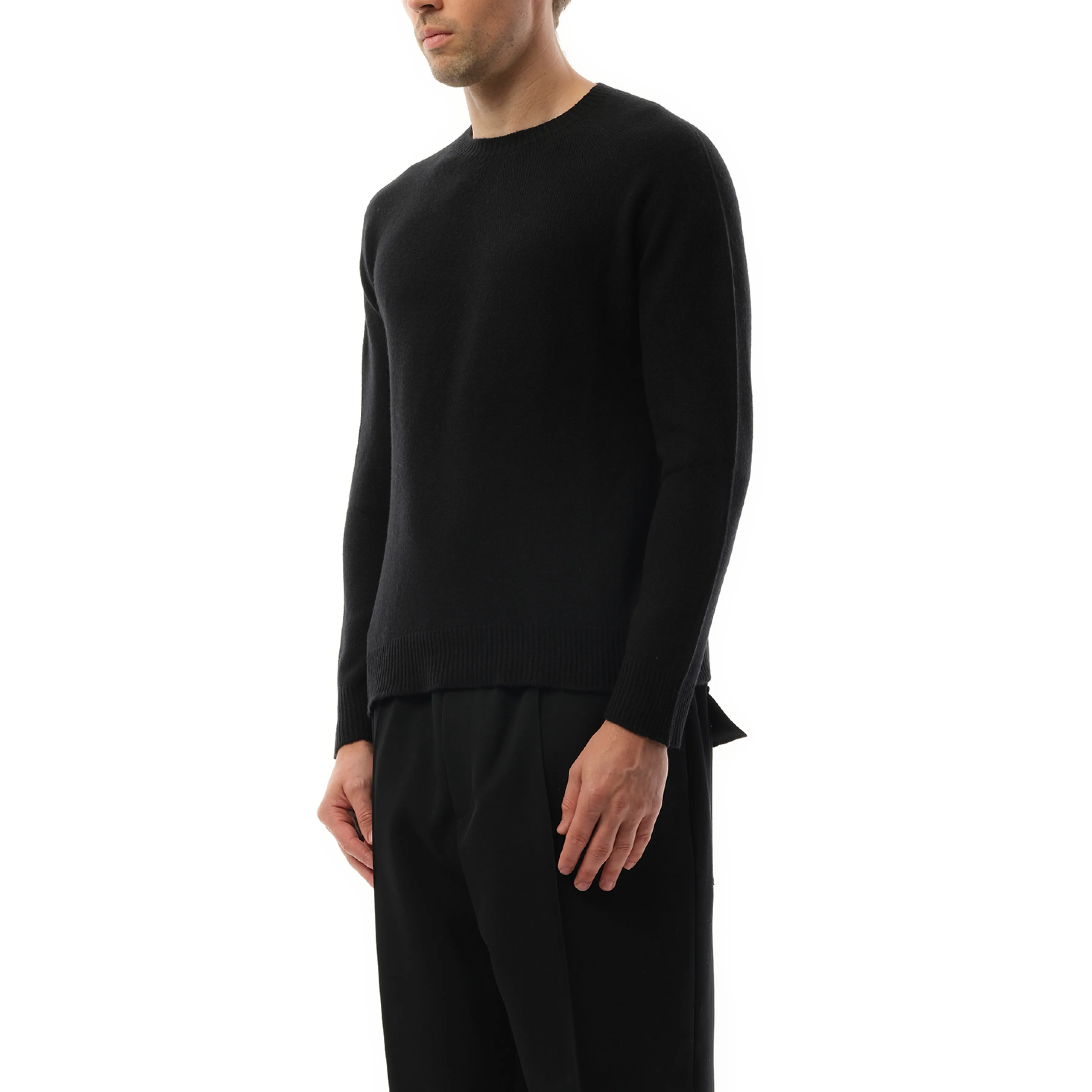 Cashmere Seamless Sweater in Black sold by MARAIS product image thumbnail 5