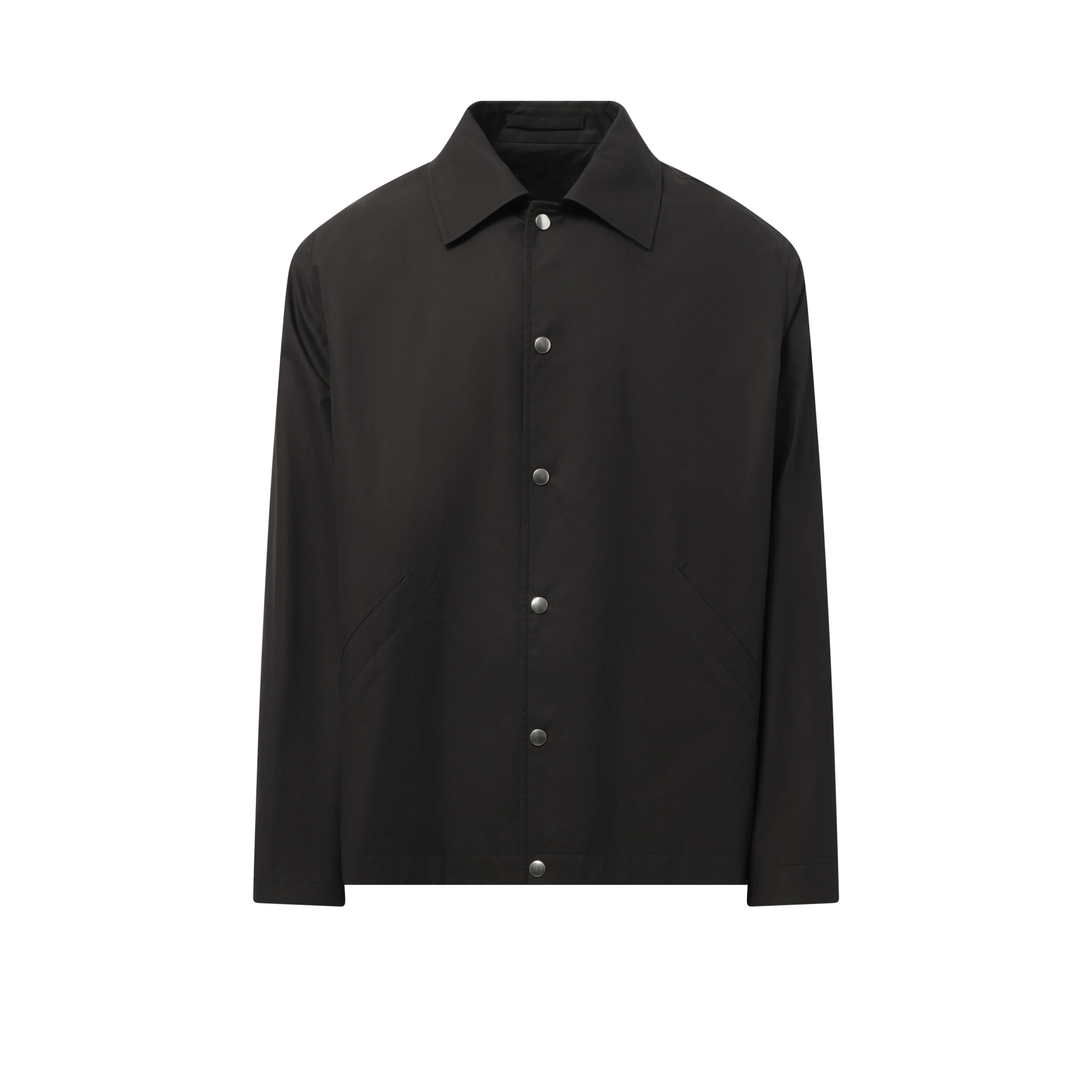 Jil Sander Logo Coach Jacket in Black sold by MARAIS product image thumbnail 2