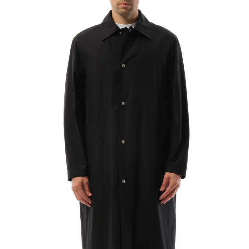 Jil Sander Logo Parka in Black made by Jil Sander