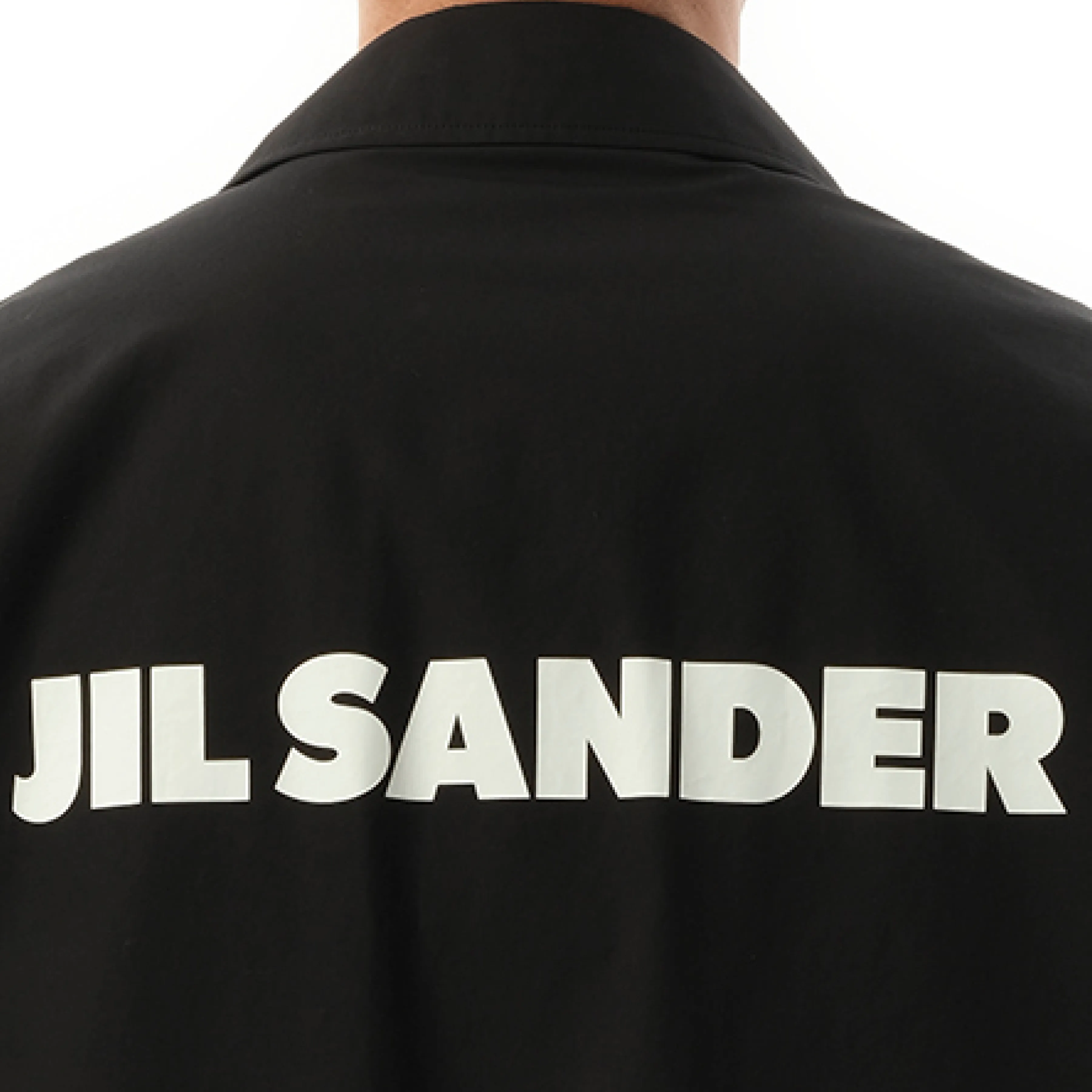 Jil Sander Logo Parka in Black sold by MARAIS product image thumbnail 3