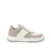 Wayne OG Leather Sneaker in Gray/White sold by MARAIS