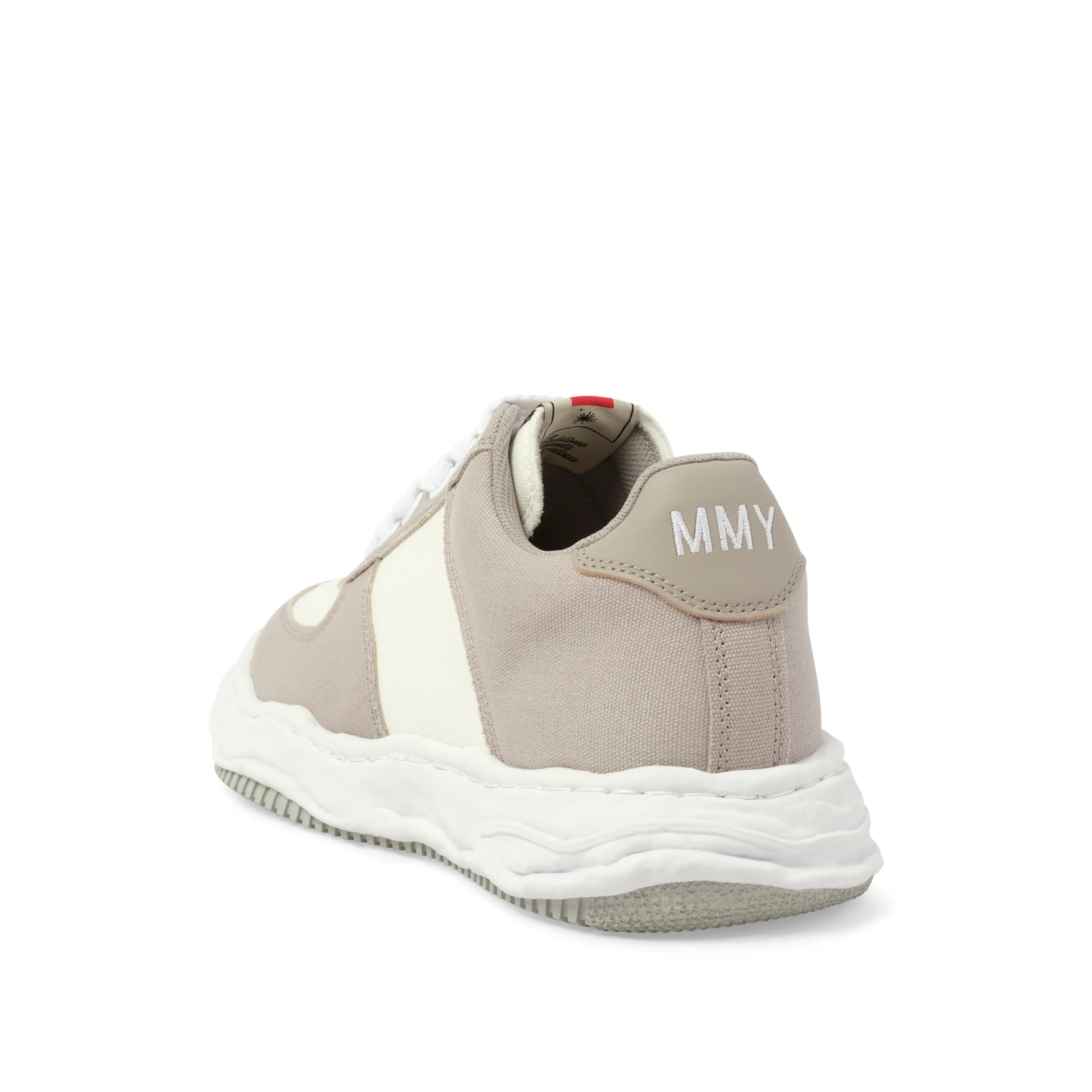 Wayne OG Leather Sneaker in Gray/White sold by MARAIS product image thumbnail 3