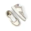 Wayne OG Leather Sneaker in Gray/White sold by MARAIS