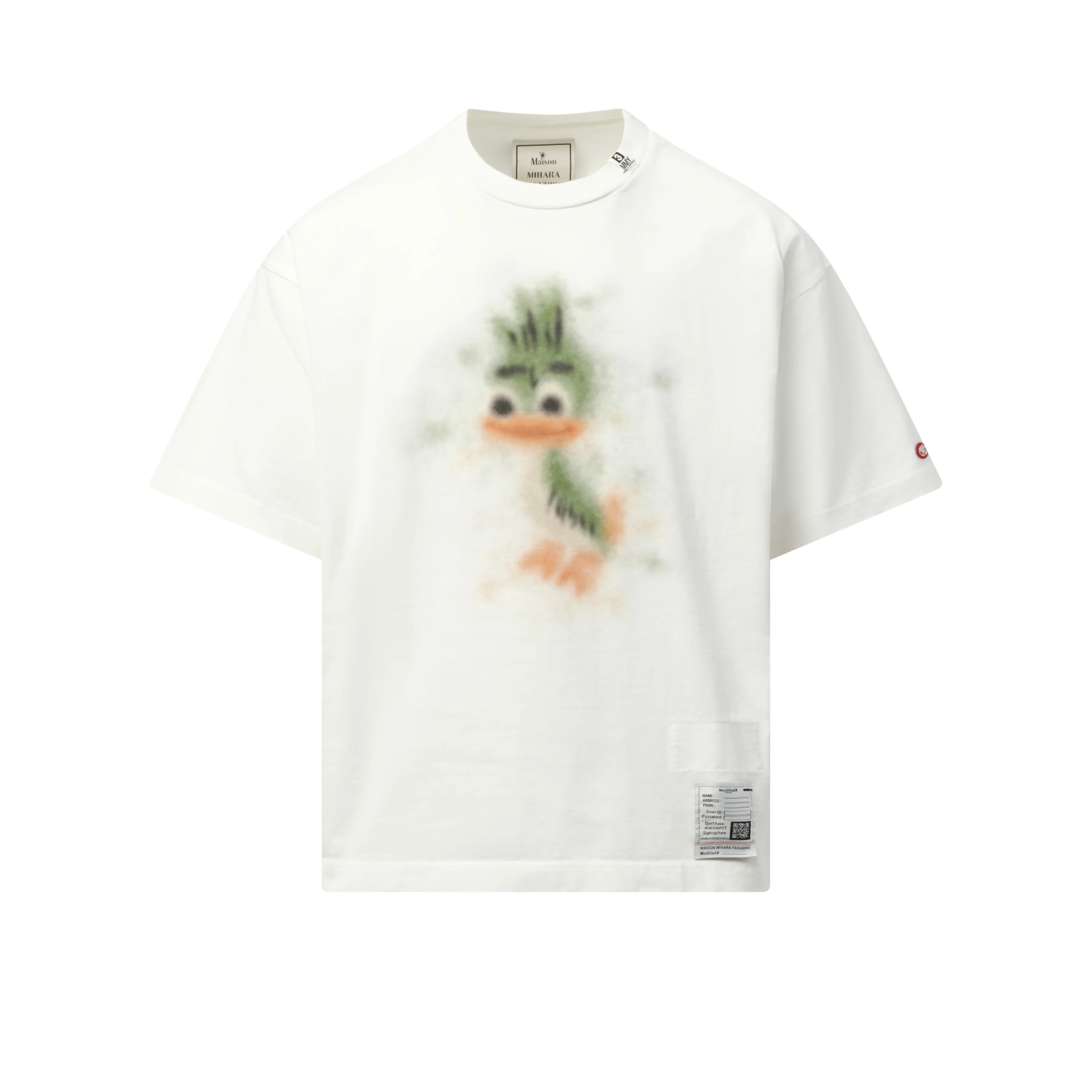 Leon Printed T-Shirt in White sold by MARAIS product image thumbnail 2