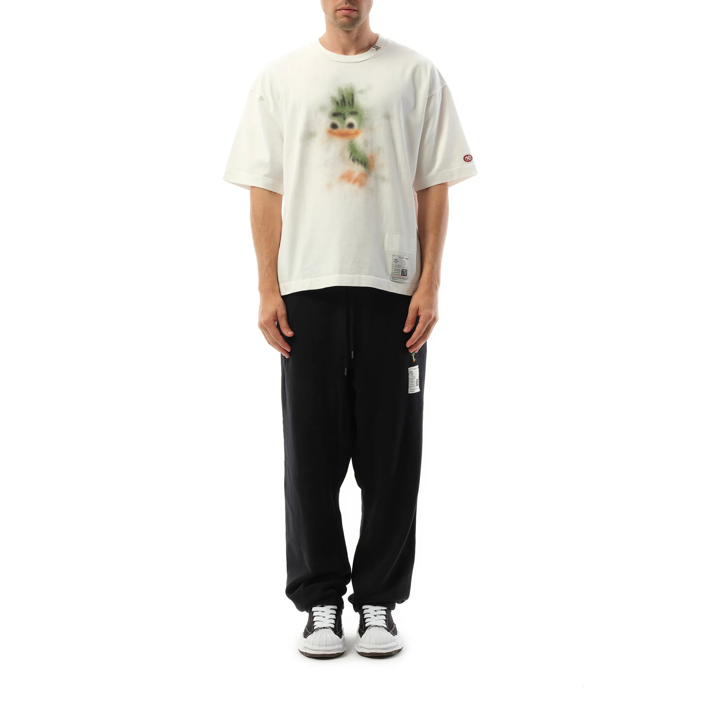Leon Printed T-Shirt in White sold by MARAIS product image thumbnail 4