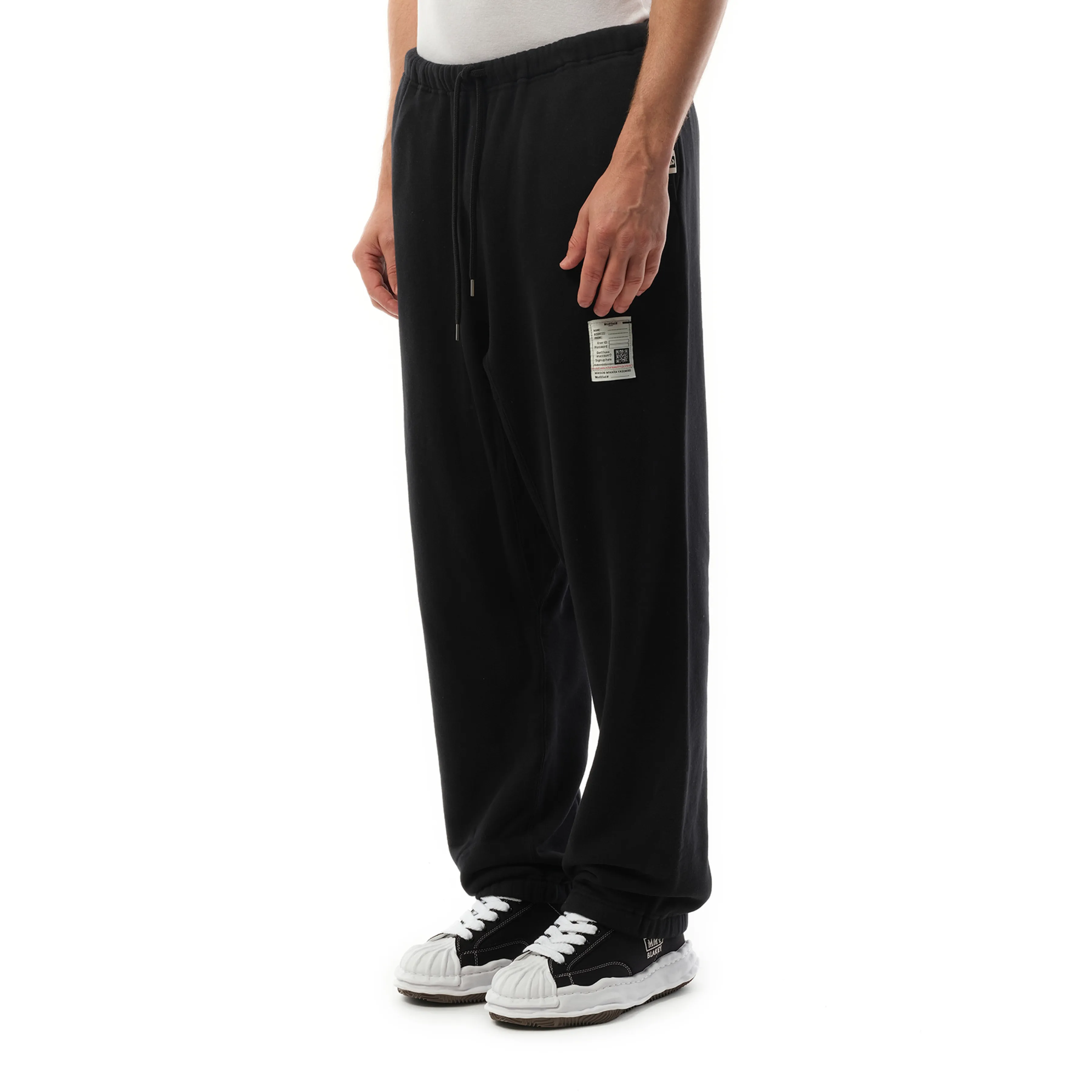 Distressed Sweatpants in Black sold by MARAIS product image thumbnail 5