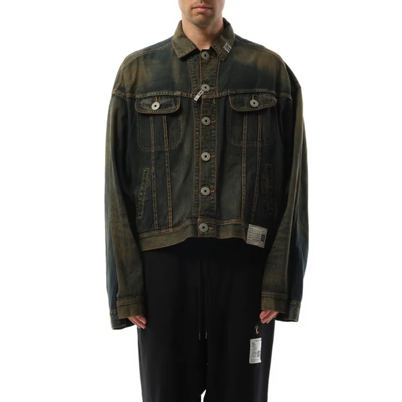 Both Fronts Denim Jacket in Indigo made by Maison MIHARA YASUHIRO