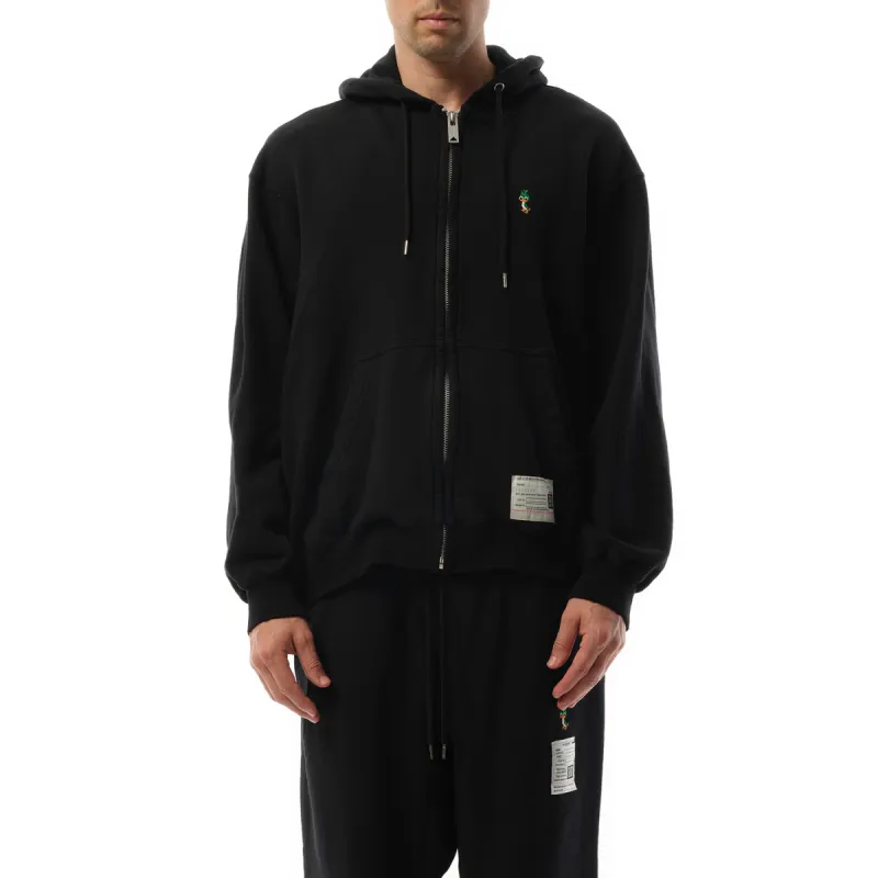 Cap Combined Parka in Black made by MARAIS