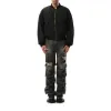 Curved Bomber Jacket in Black sold by MARAIS