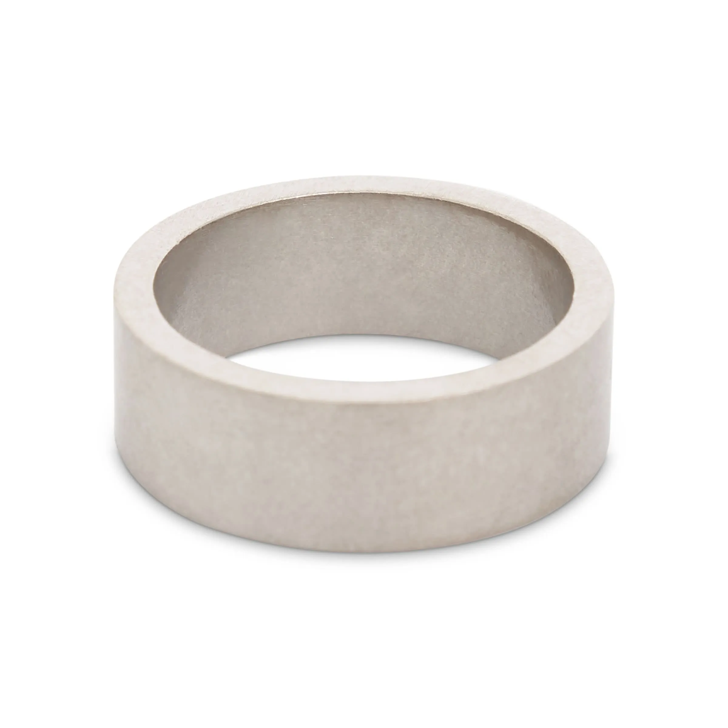 Etched Logo Ring in Silver sold by MARAIS product image thumbnail 2