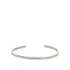 Etched Logo Bracelet in Silver sold by MARAIS