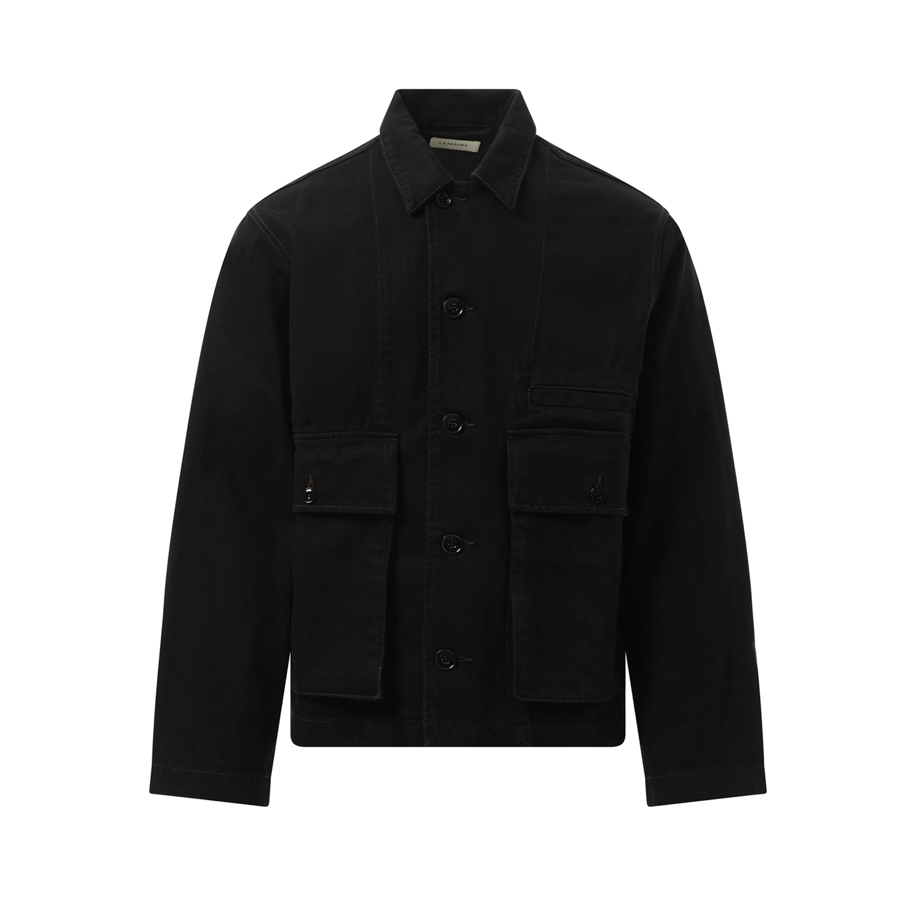 Boxy Jacket in Black sold by MARAIS product image thumbnail 2