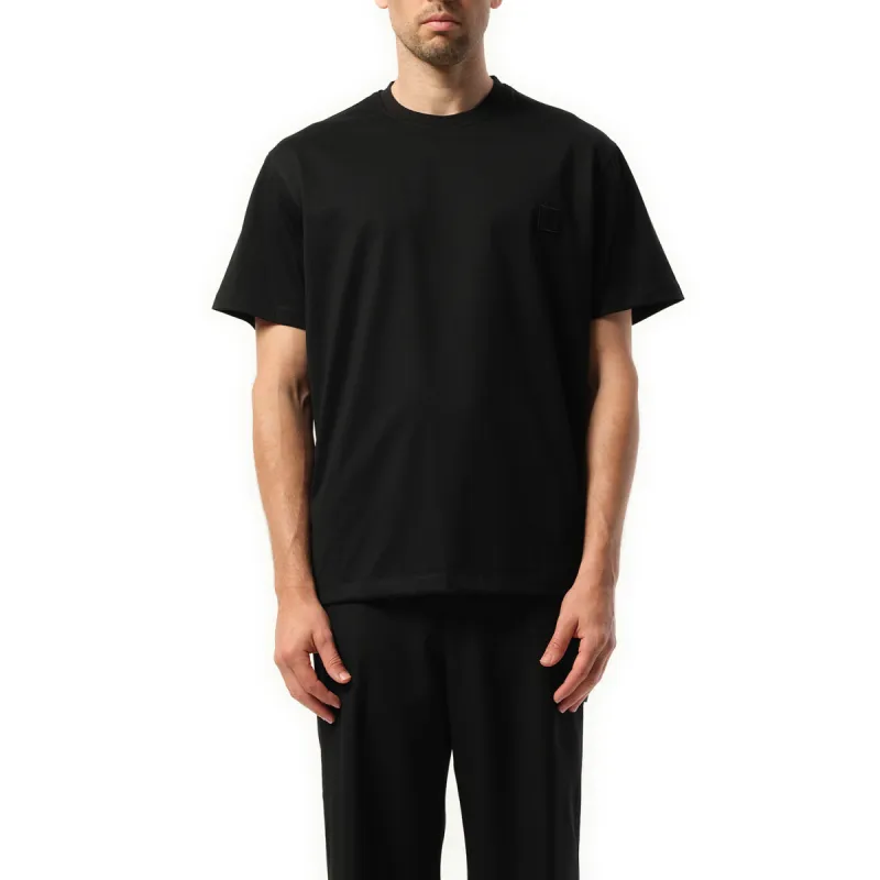 Colourful Logo T-Shirt in Black sold by MARAIS