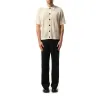 Crochet Shirt in Ivory sold by MARAIS