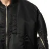 Reversible Bomber Jacket in Black sold by MARAIS