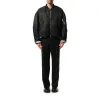 Reversible Bomber Jacket in Black sold by MARAIS