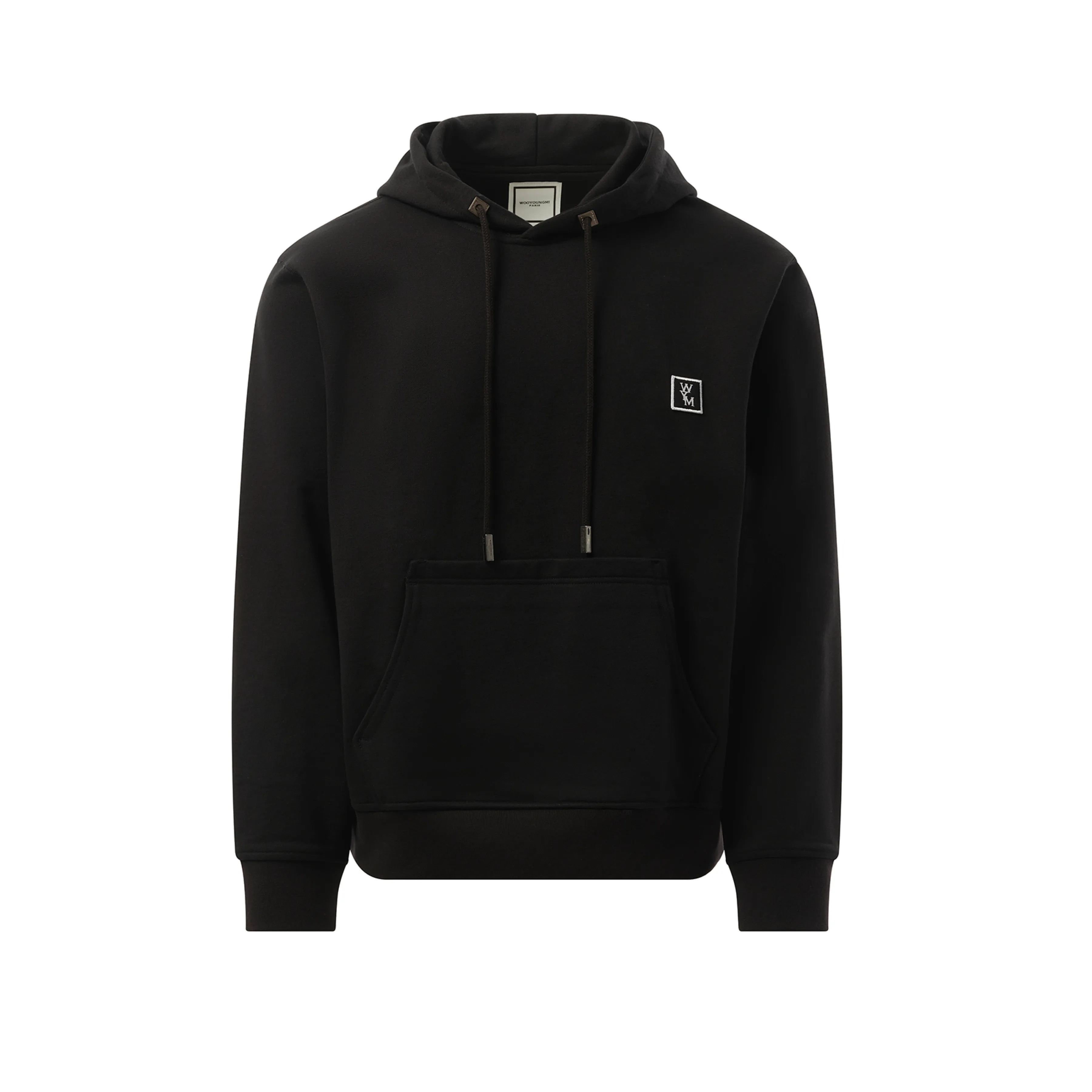 Logo Patch Hoodie in Black sold by MARAIS product image thumbnail 2