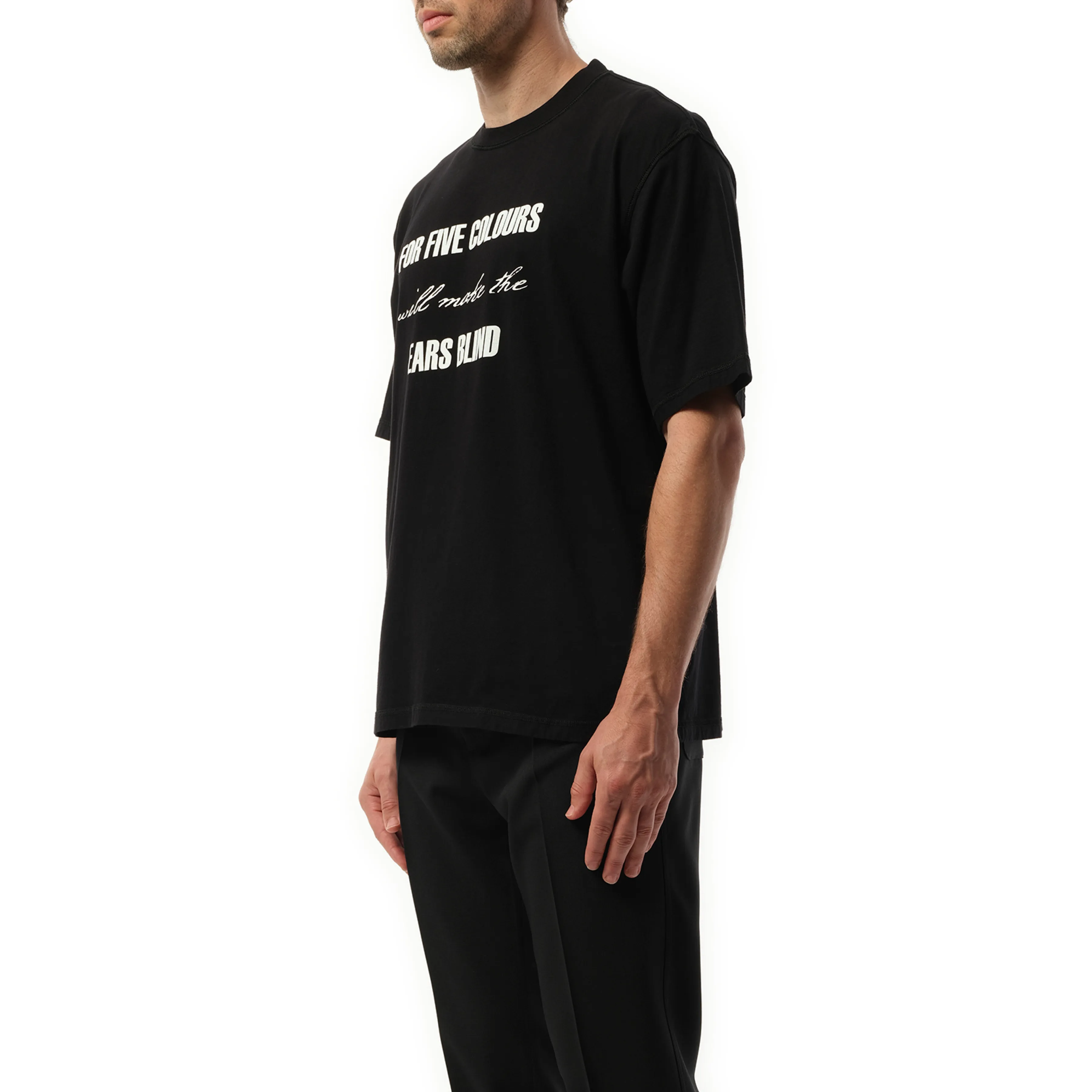 For Five Colours T-Shirt in Black sold by MARAIS product image thumbnail 5