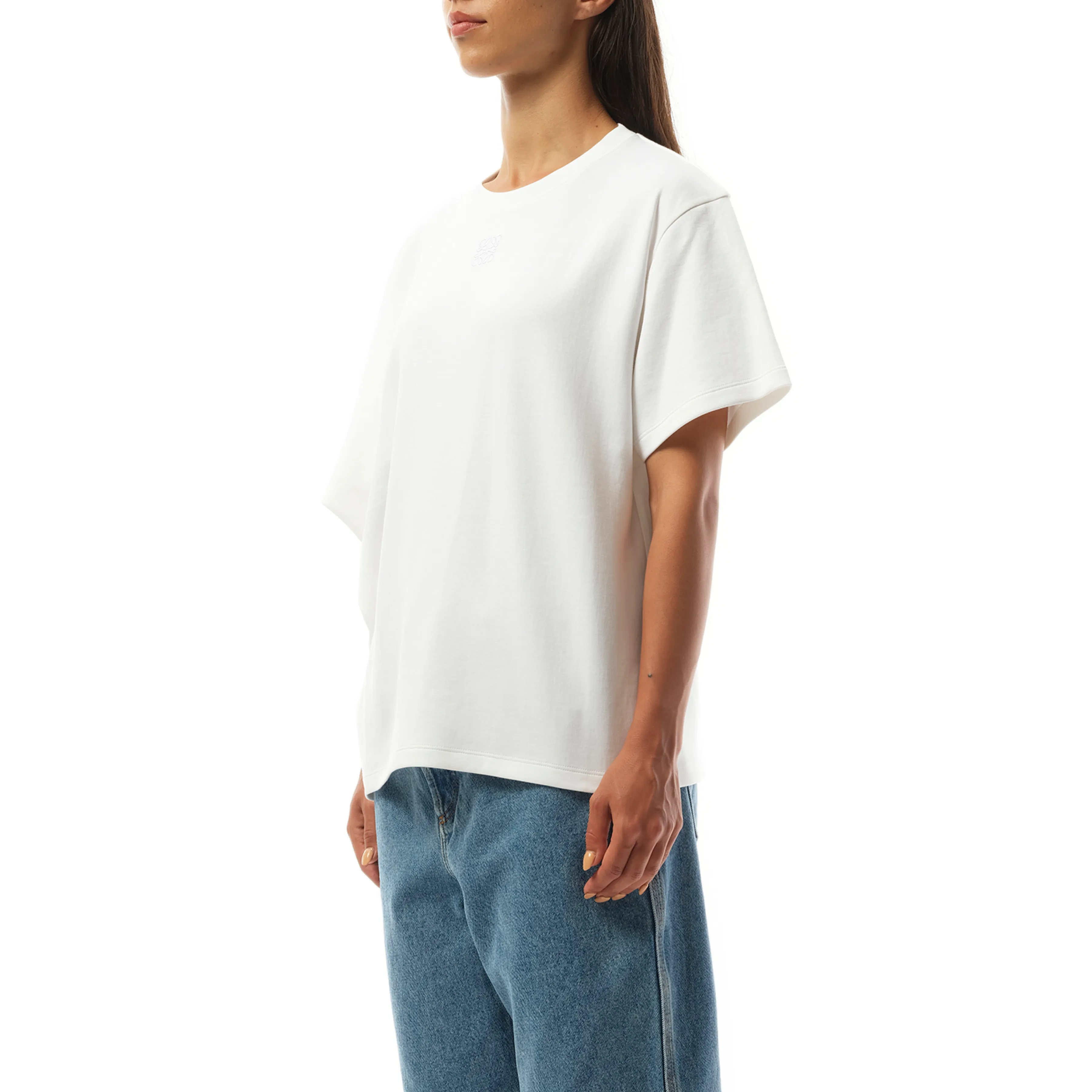 Draped T-Shirt in White sold by MARAIS product image thumbnail 5