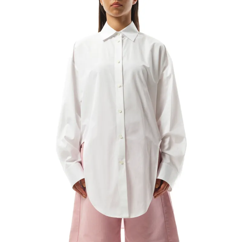 Cut-out Shirt in White made by Loewe