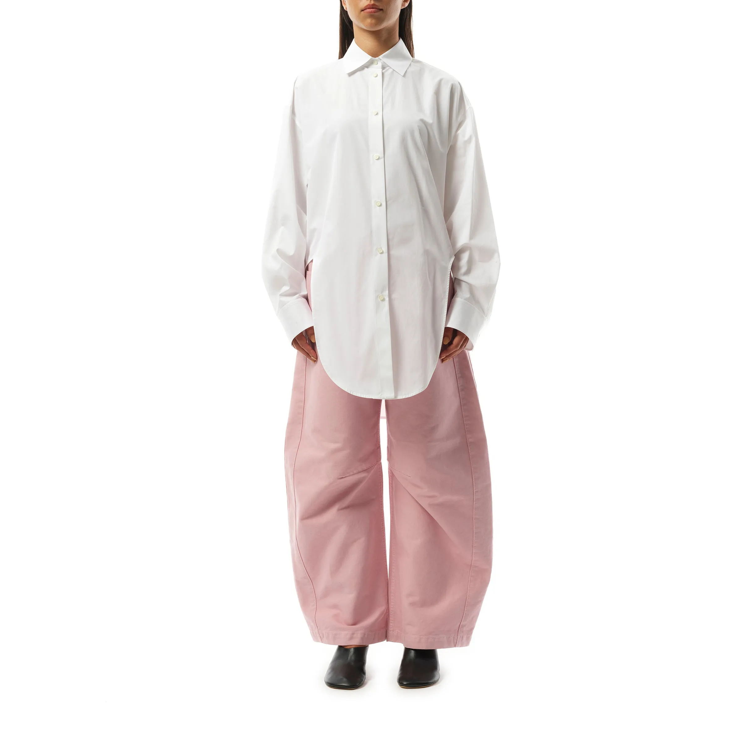 Cut-out Shirt in White sold by MARAIS product image thumbnail 4