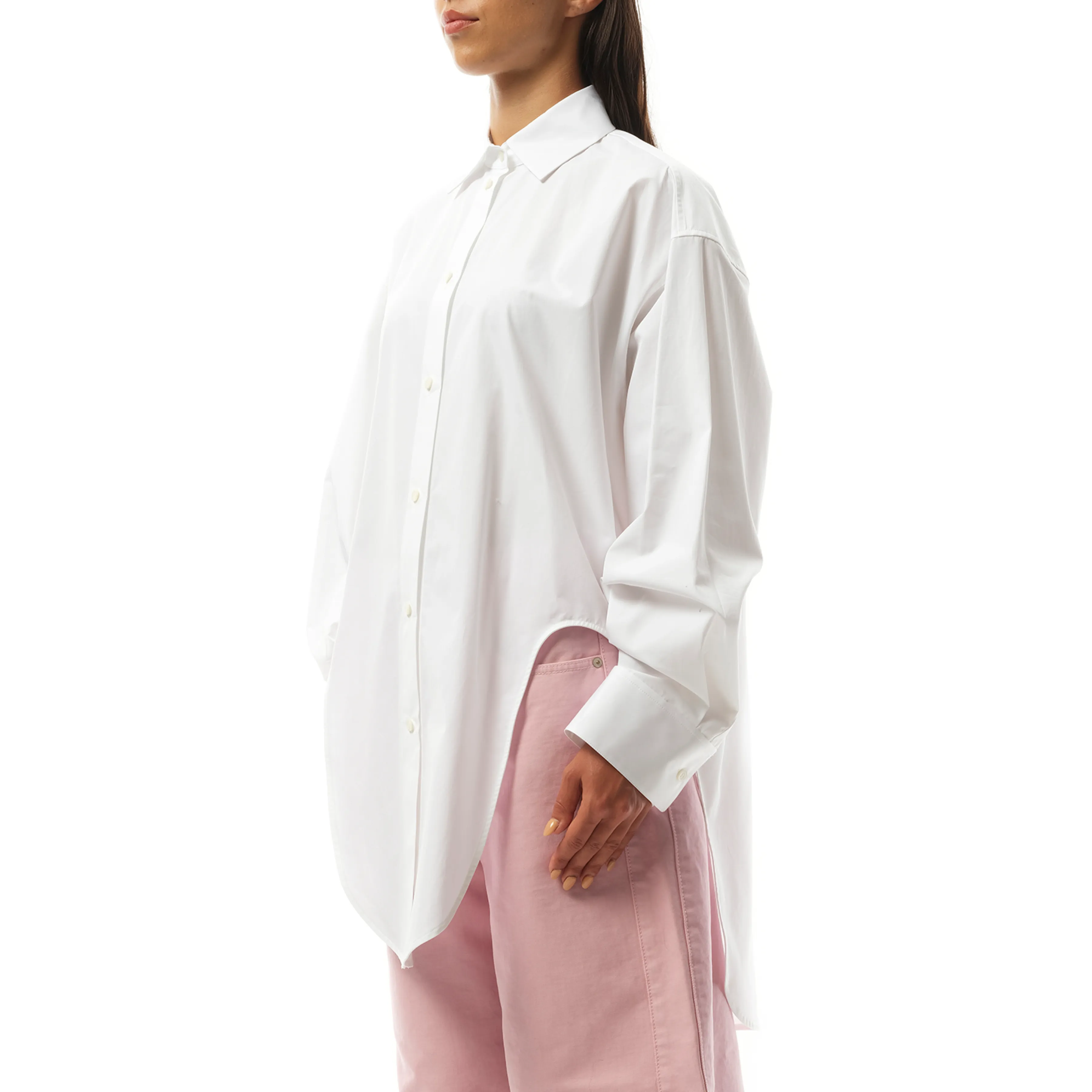 Cut-out Shirt in White sold by MARAIS product image thumbnail 5