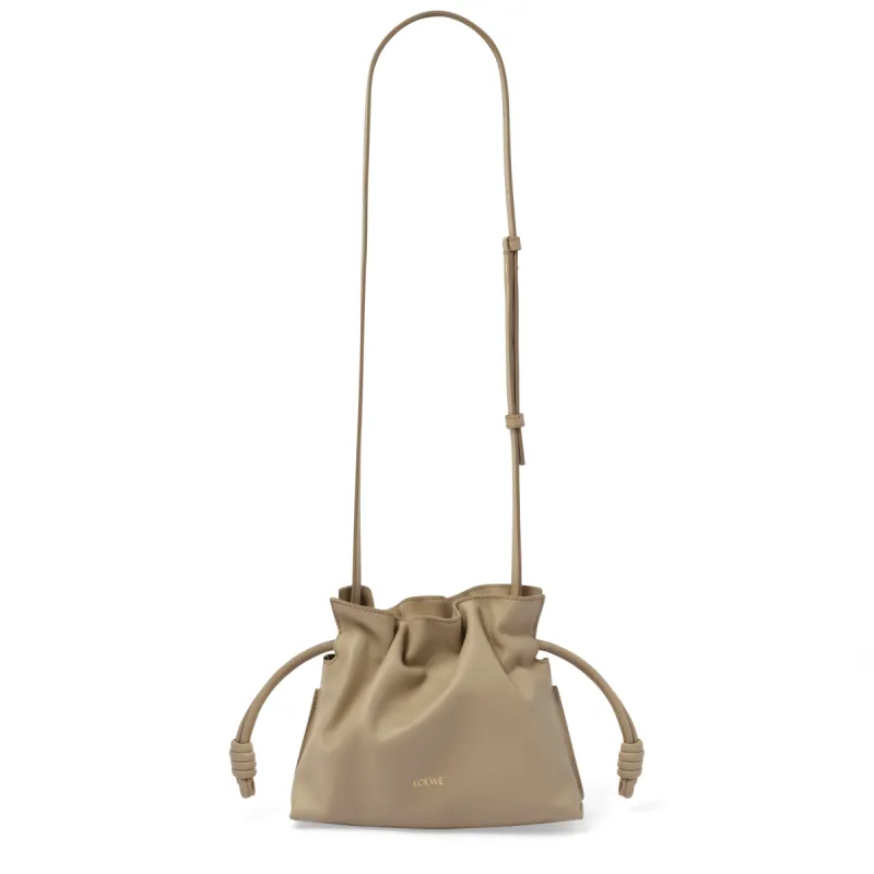 Flamenco Clutch Mini in Sand sold by MARAIS