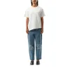 Asymmetric T-Shirt in White sold by MARAIS